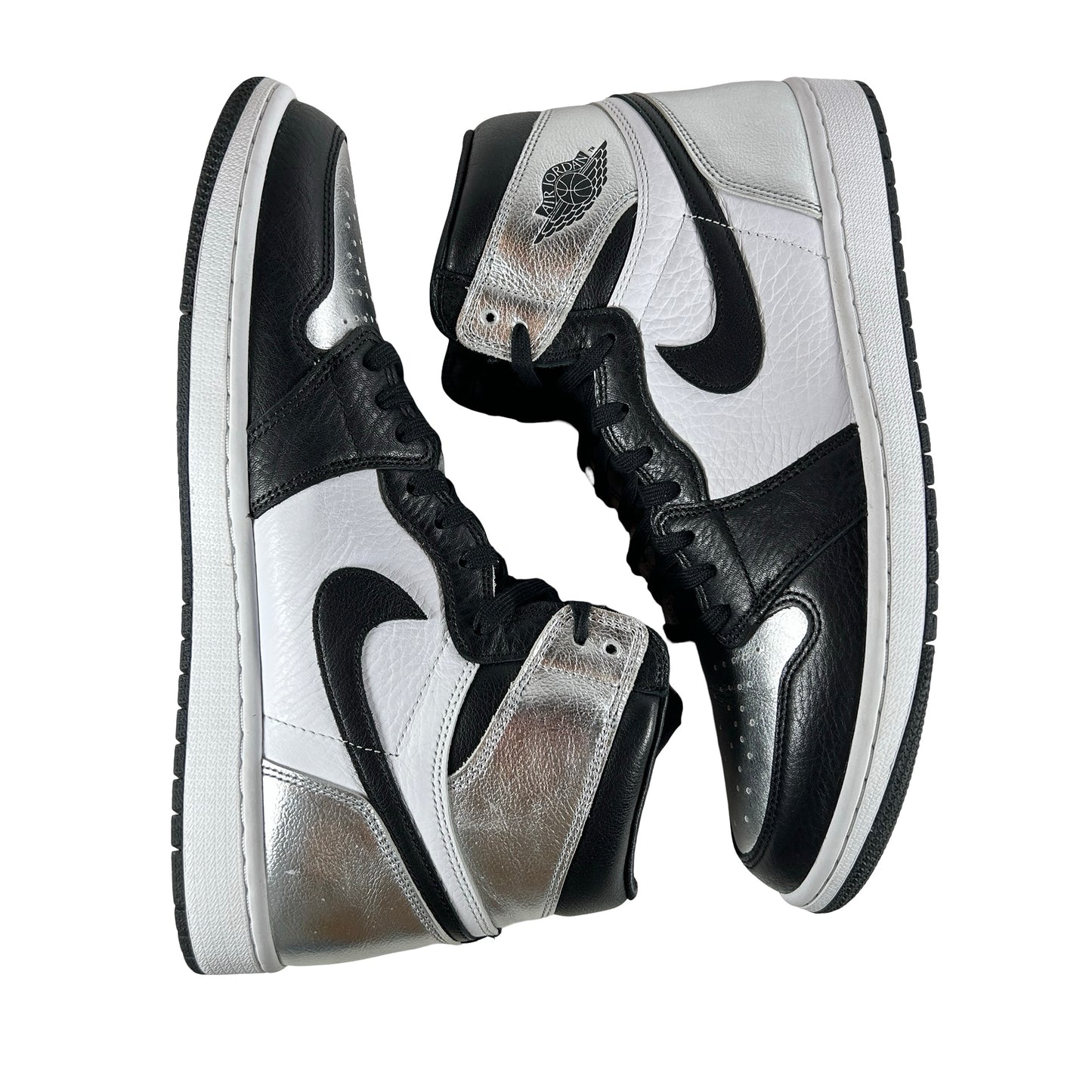 CD0461 001 Jordan 1 Retro High Silver Toe (Women's) [USED] - 12.5 W (Used2)