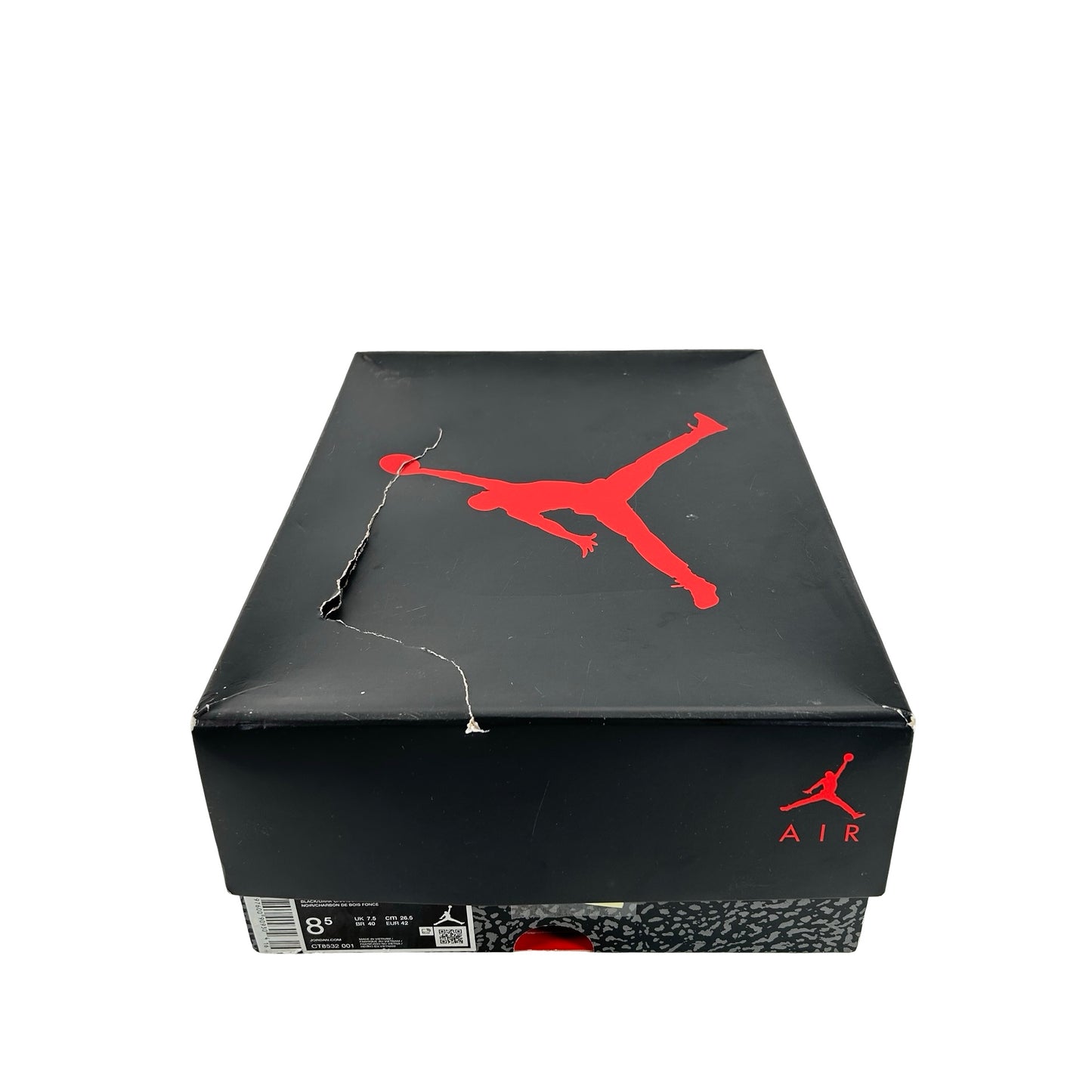 CT8532 001 Jordan 3 Retro Black Cat (2025) [USED] - 8.5 M (Used8)