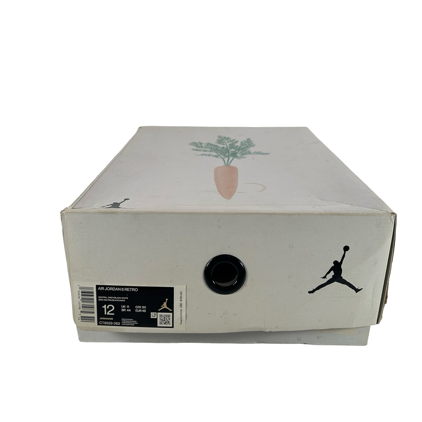 CT8529 062 Jordan 6 Retro Hare [USED] - 12 M (Used)