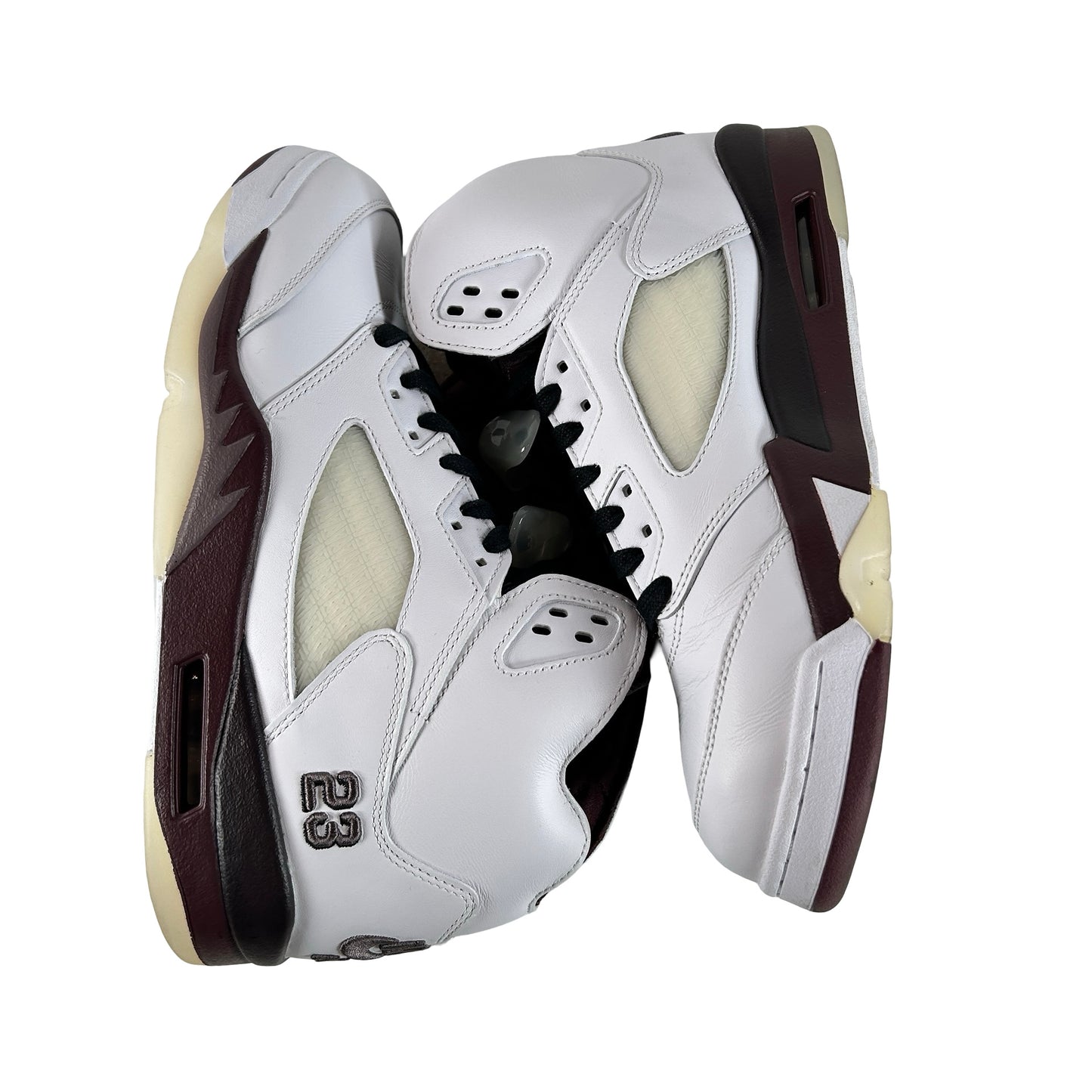 IB1528 100 A Ma Maniére Retro Air Jordan 5 Violet Ore Burgundy Crush (USED) - 10.5 M (Used)