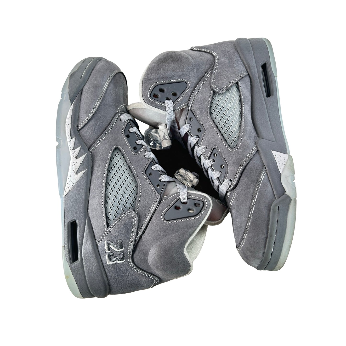 DD0587 002 Jordan 5 Retro Wolf Grey (2026) [USED] - 7.5 M (Used)