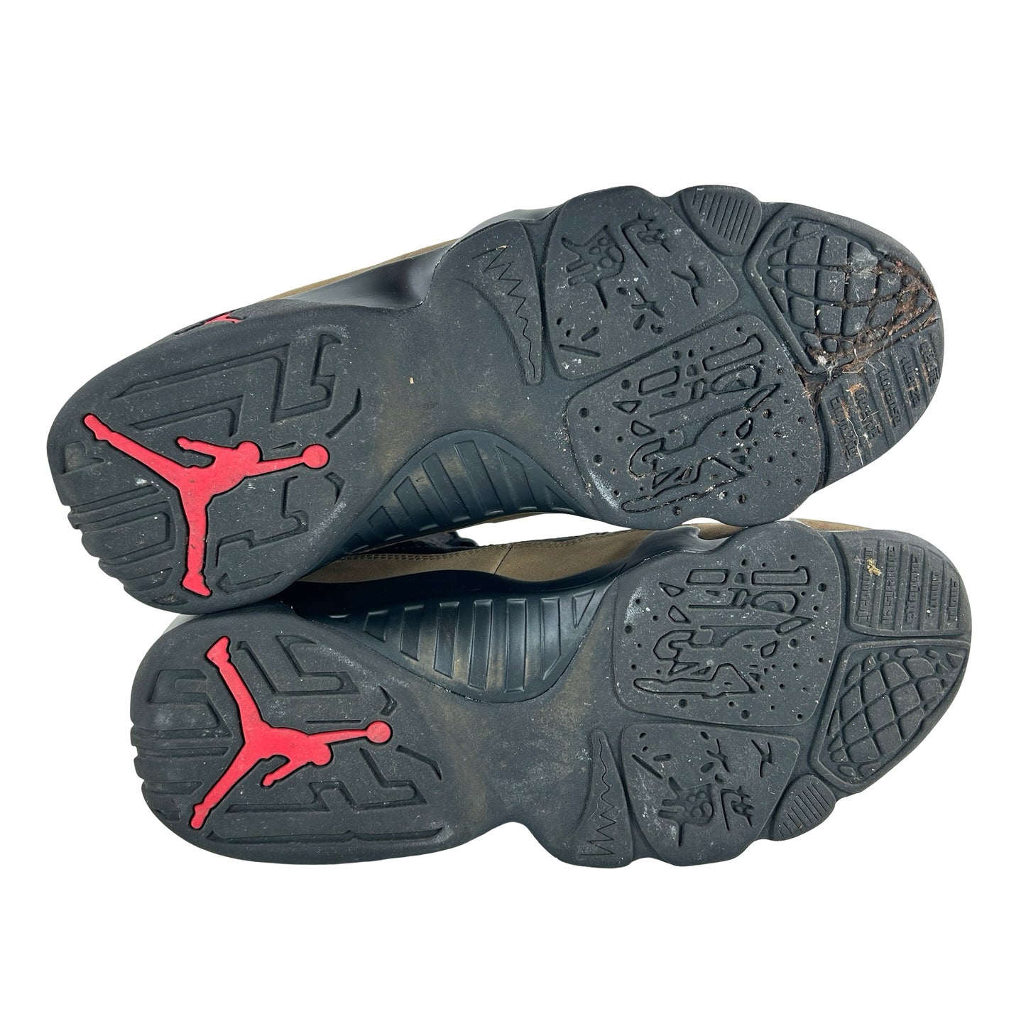 HV4794 030 Air Jordan 9 Retro Olive (2024) [USED] - 9.5 M (Used2) (No Box2)