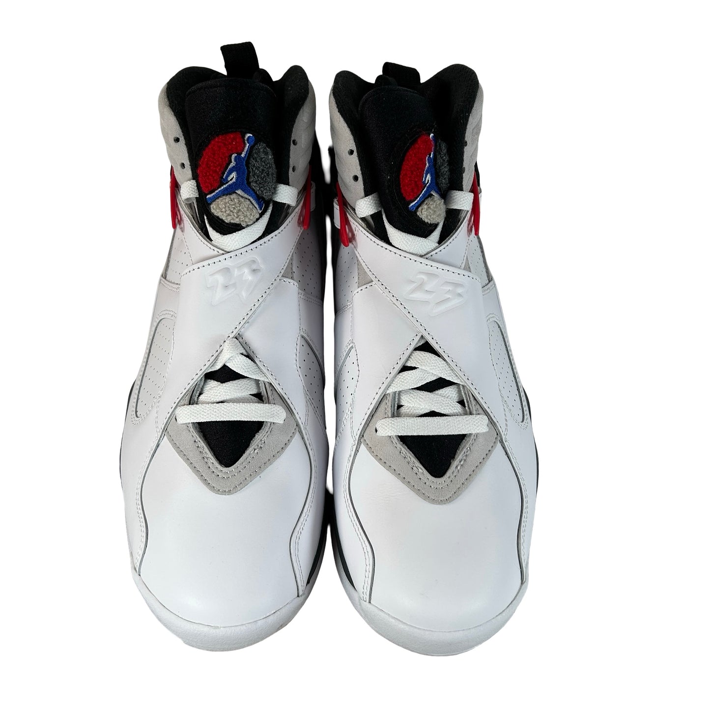 305381 100 Jordan 8 Retro White True Red (2025) [USED] - 11 M (Used2)