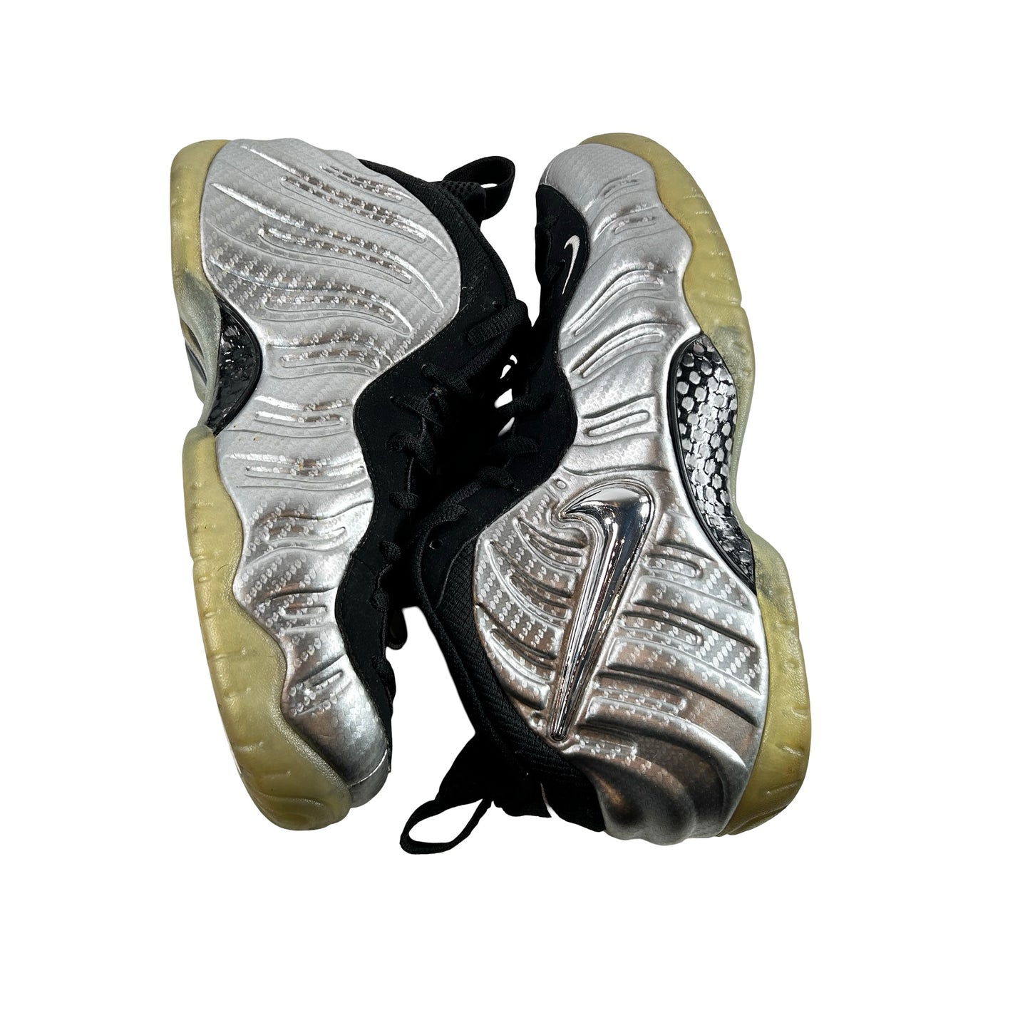 616750 004 Nike Air Foamposite Pro Silver Surfer [USED] - 9 M (Used)