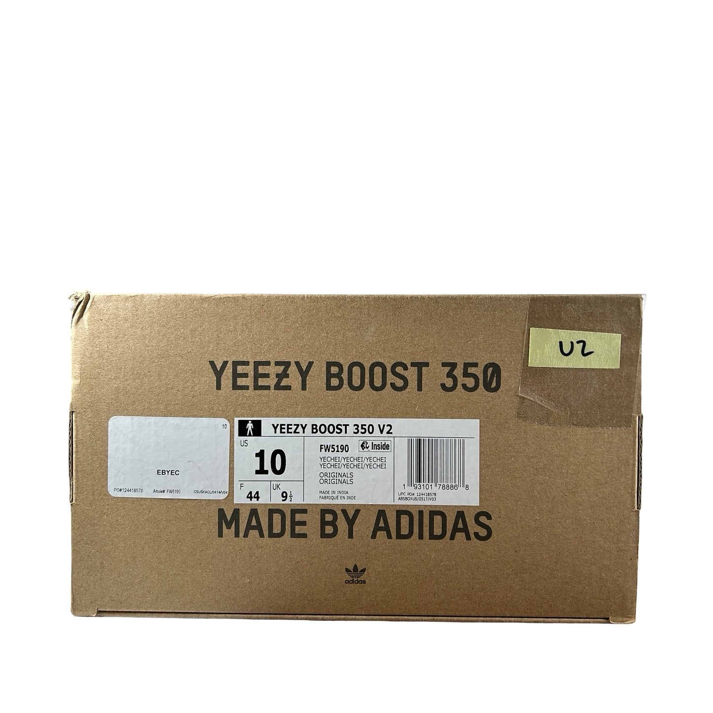 FW5190 adidas Yeezy Boost 350 V2 Yecheil (Non-Reflective) [USED] - 10 M (Used2)