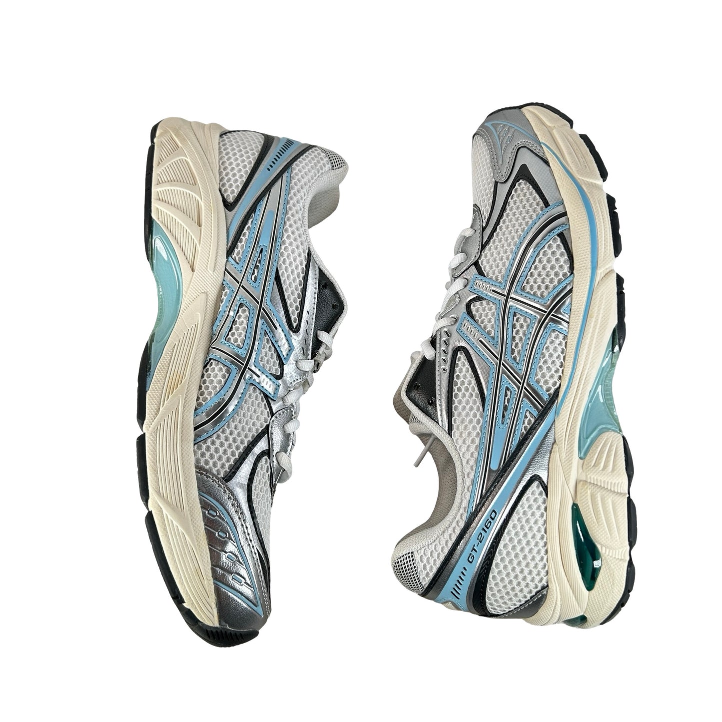 1203A544 101 ASICS GT-2160 White Pure Silver [USED] - 10 M (Used)