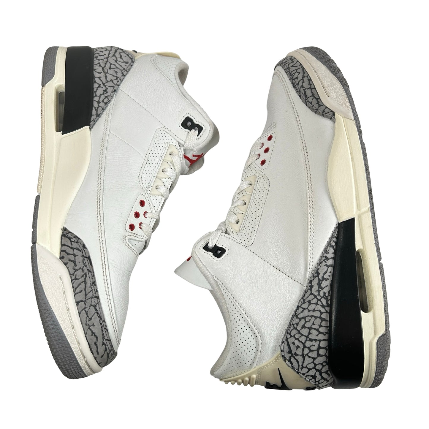 DN3707 100 Jordan 3 Retro White Cement Reimagined [USED] - 11 M (Used10)
