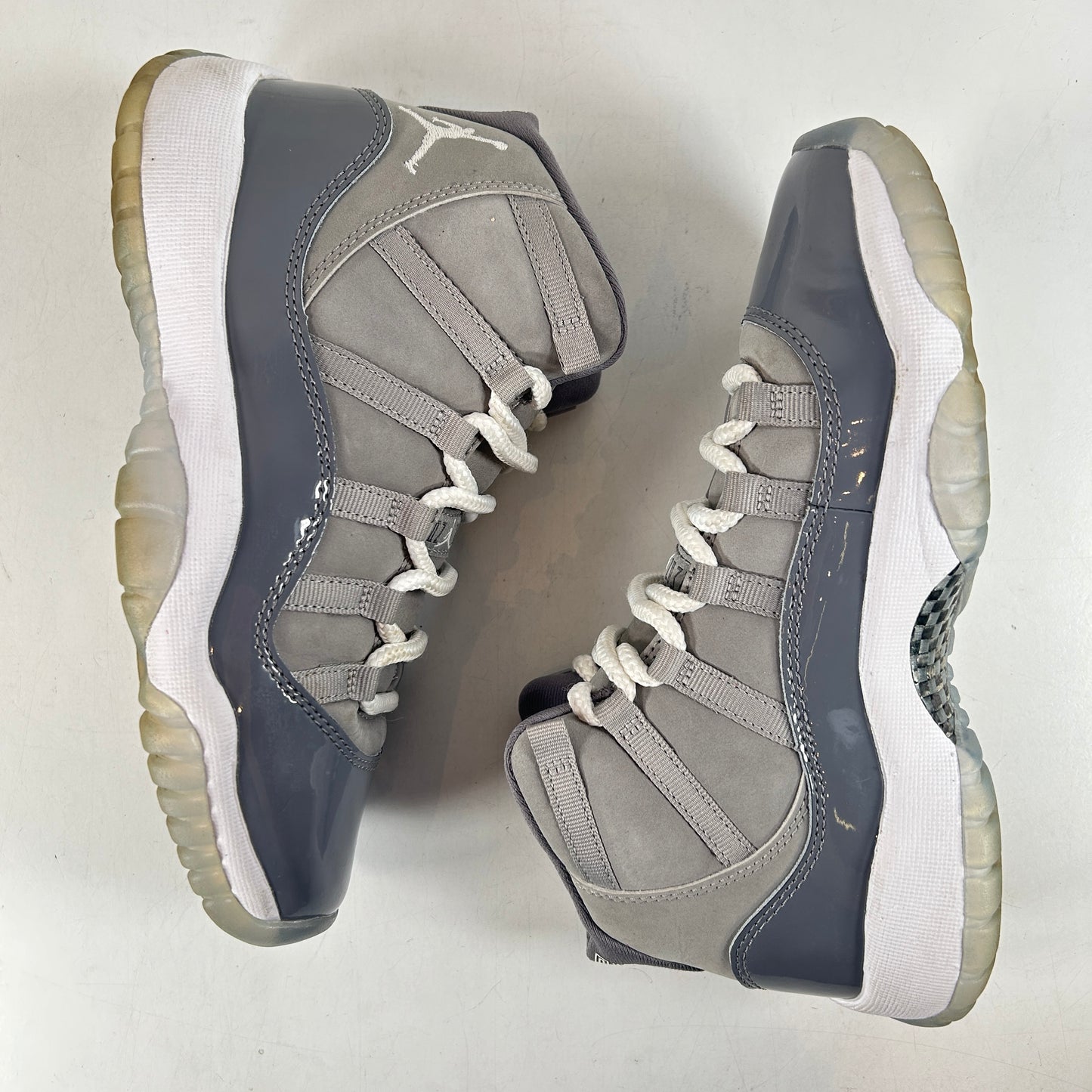 378038 005 Jordan 11 Cool Grey (2021) GS [USED] - 4 Y (Used2)