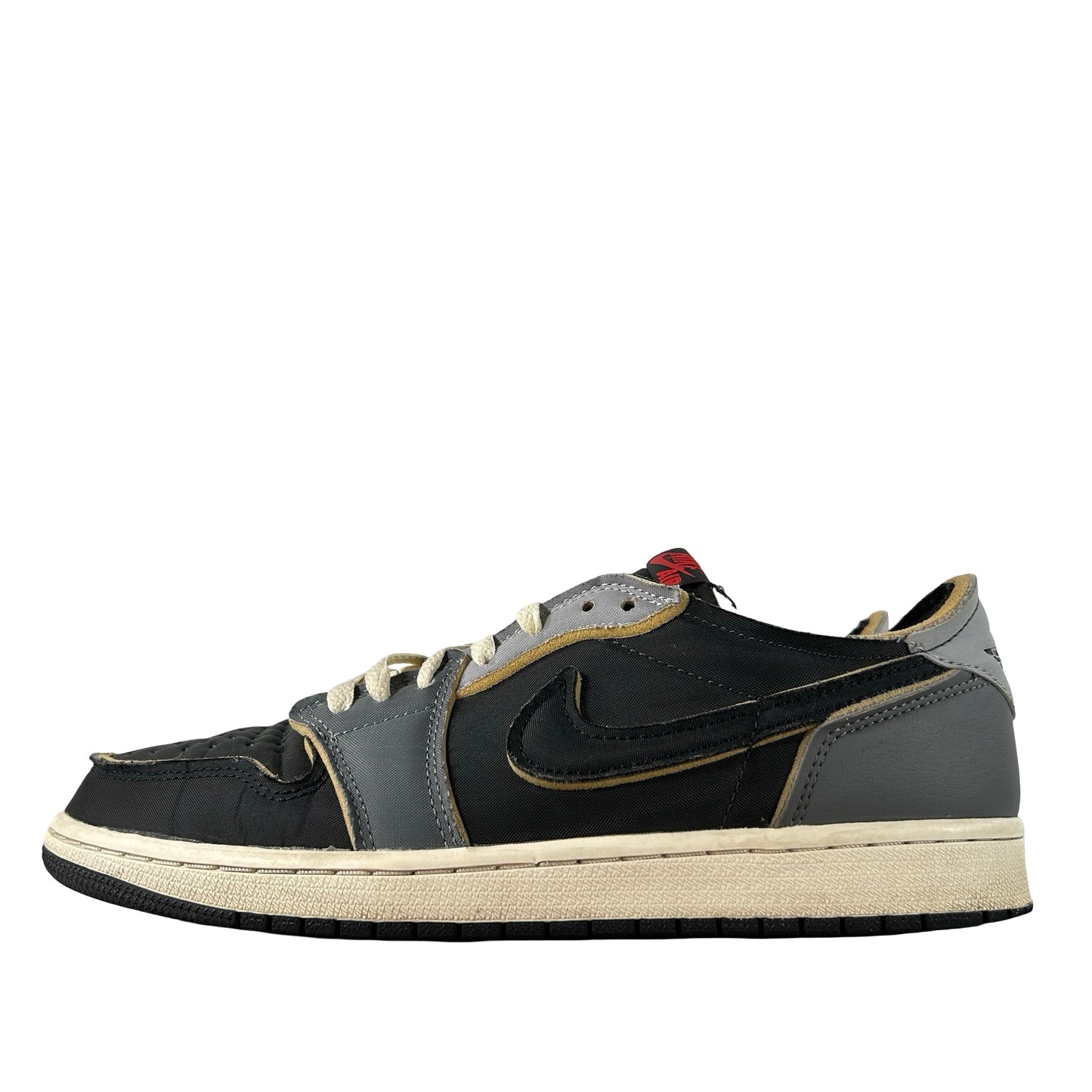 DV0982 006 Jordan 1 Low OG EX Black Smoke Grey [USED] - 10 M (Used)