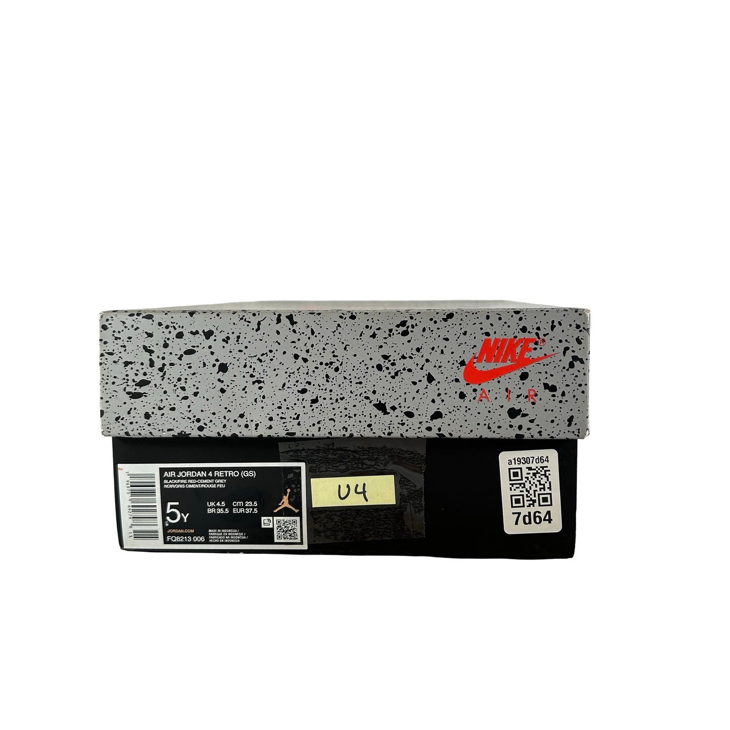 FQ8213 006 Jordan 4 Retro Bred Reimagined (GS) [USED] - 5 Y (Used4)