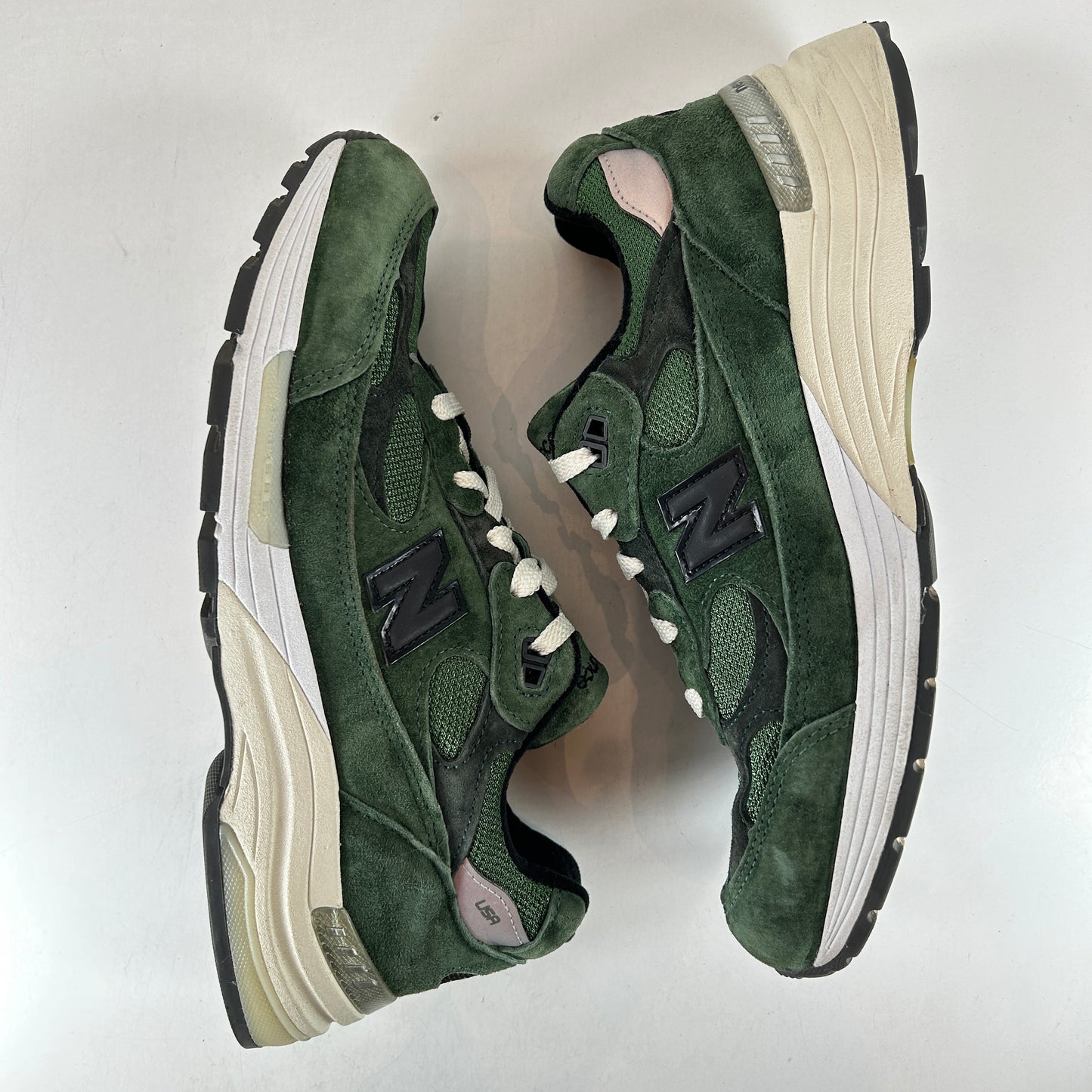 M992JJ New Balance 992 JJJJound Green [USED] - 8.5 M (Used)