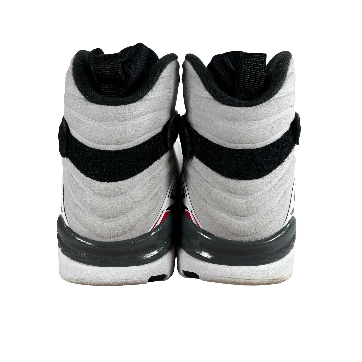 305381 100 Jordan 8 Retro White True Red (2025) [USED] - 11 M (Used)