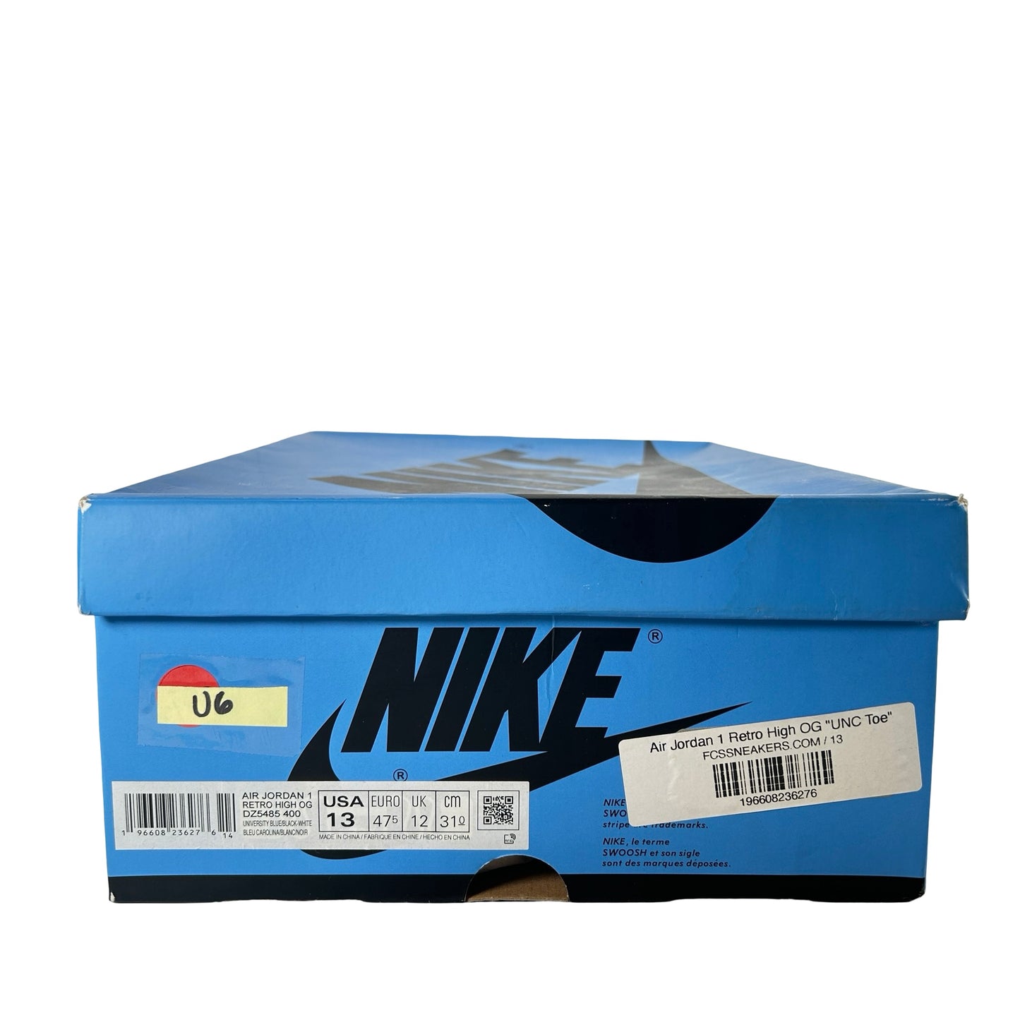 DZ5485 400 Jordan 1 Retro High OG UNC Toe [USED] - 13 M (Used6)