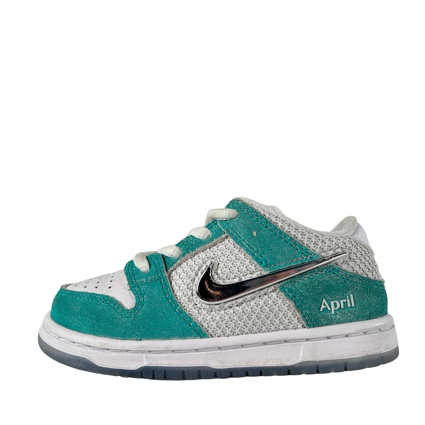 FZ6107 300 Nike SB Dunk Low April Skateboards (TD) [USED] - 8 C (VNDS)