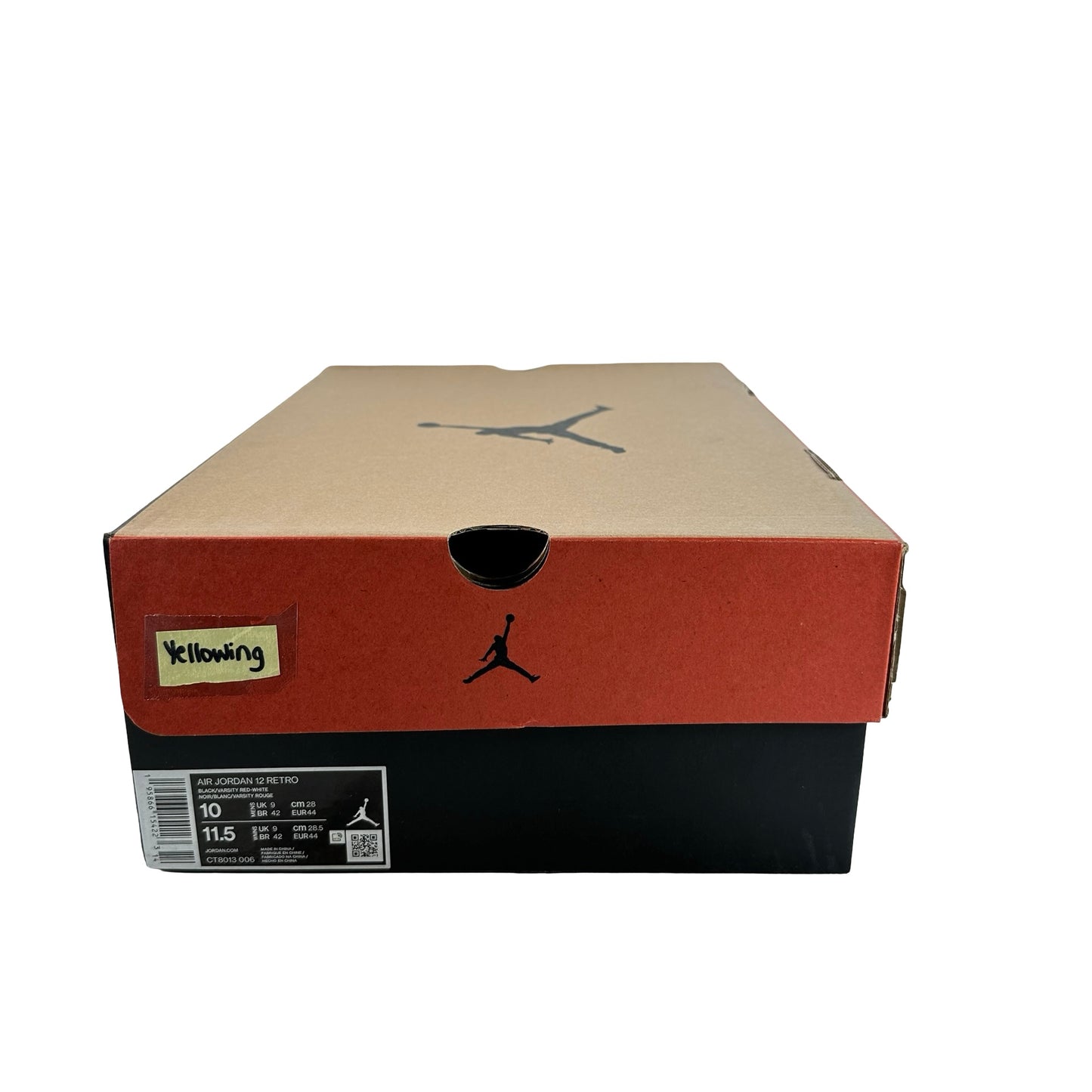CT8013 006 Jordan 12 Retro Playoffs (2022) [CONDITIONAL] - 10 M (Yellowing)