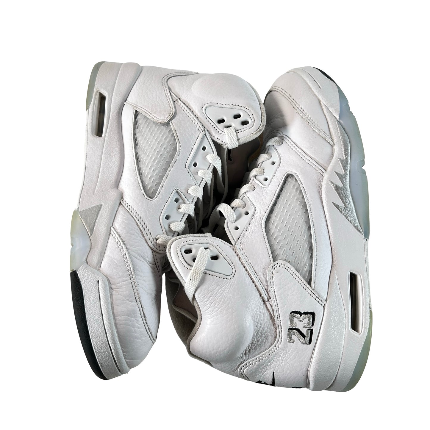 HQ7978 103 Jordan 5 Retro White Metallic (2026) [USED] - 9.5 M (Used) (Replace Box)