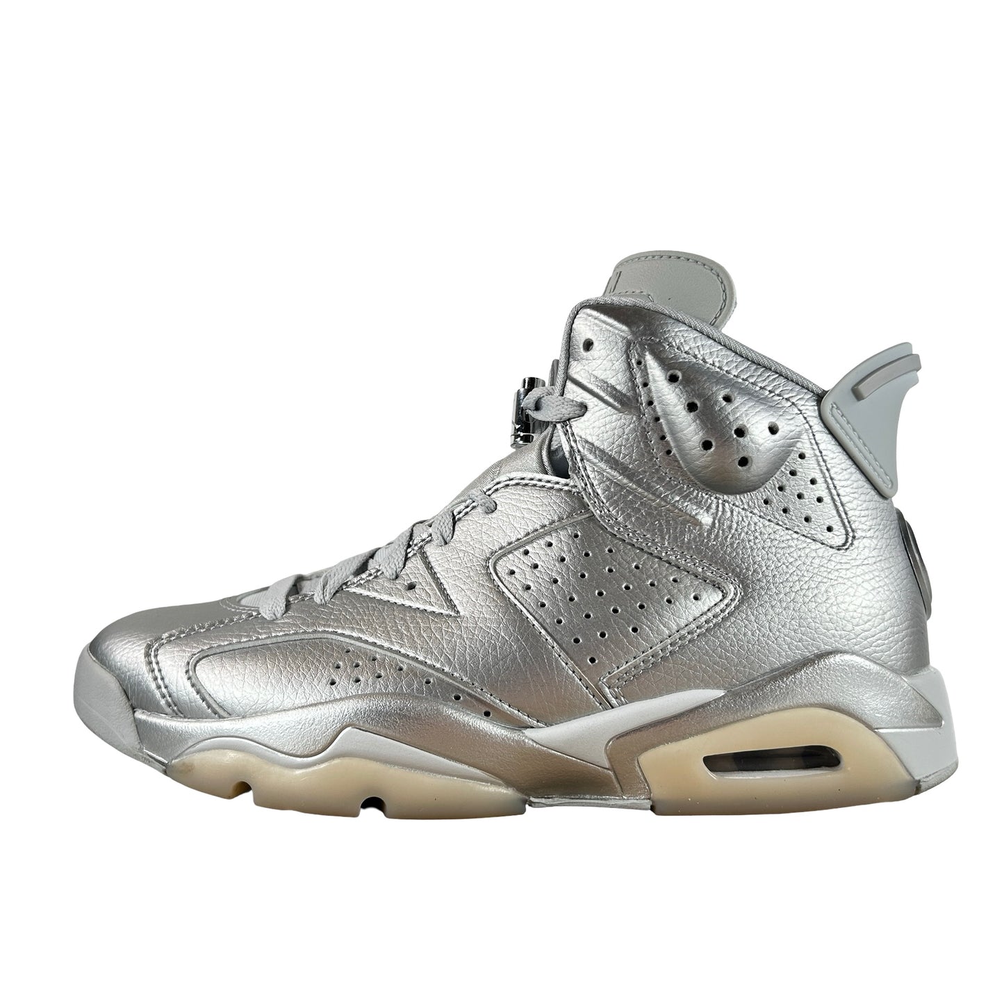 IQ5135 001 Jordan 6 Retro PSG Paris Saint-Germain Silver [USED] - 8 M (Used)