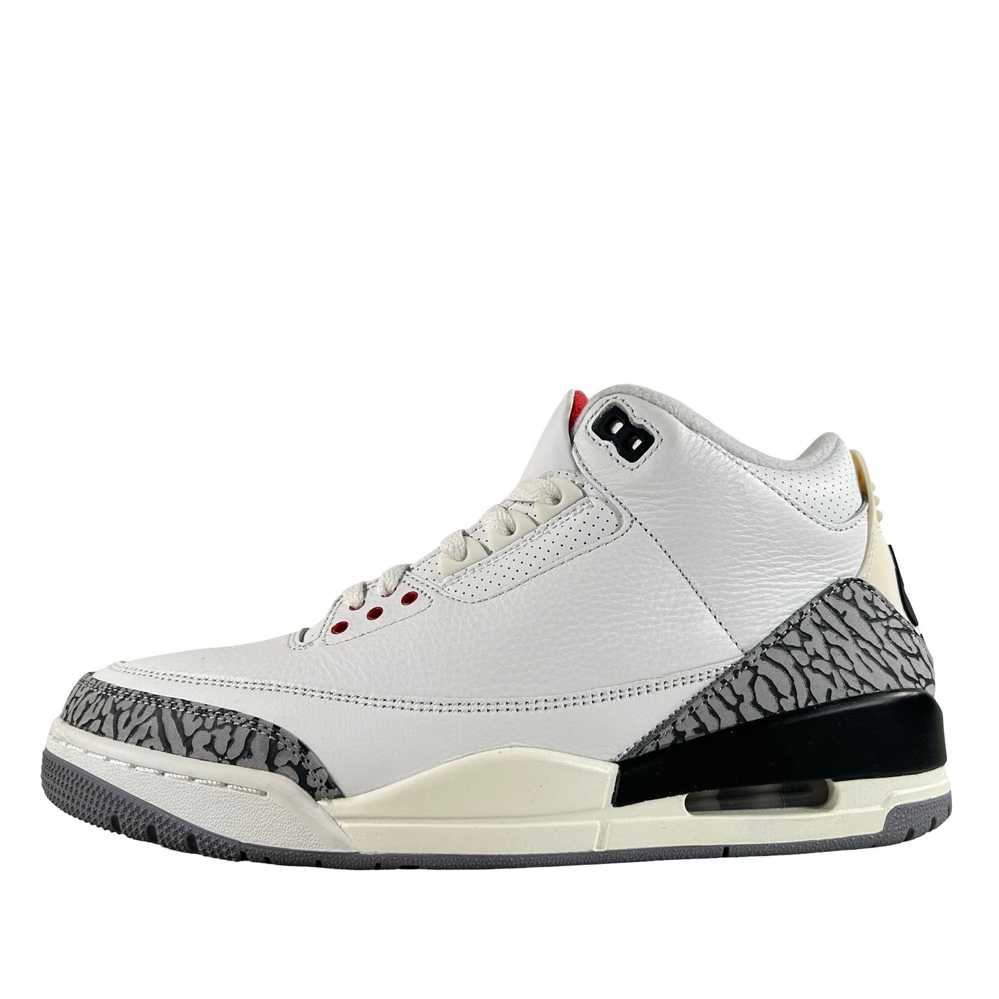 DN3707 100 Jordan 3 Retro White Cement Reimagined [USED] - 9 M (VNDS4)