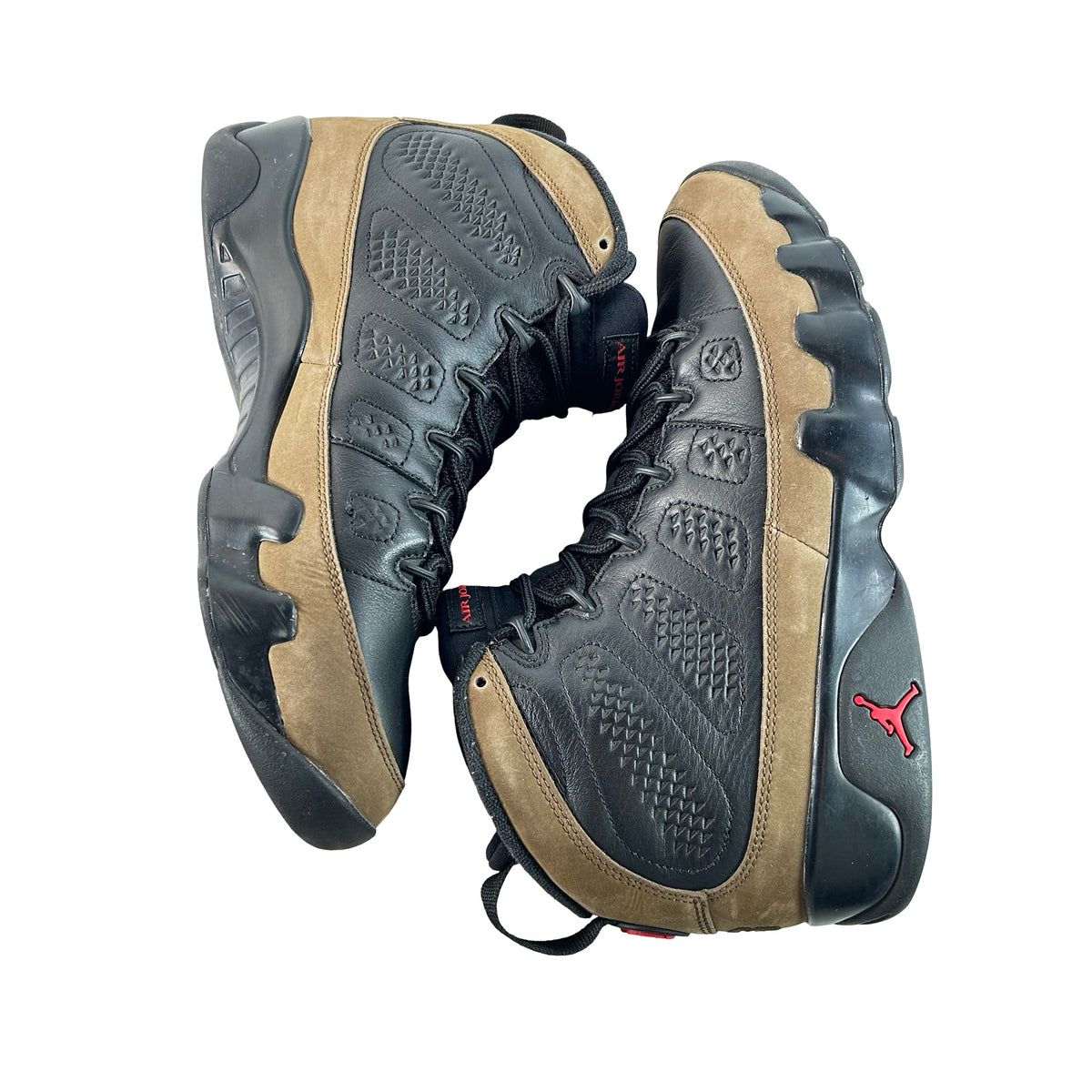 HV4794 030 Air Jordan 9 Retro Olive (2024) [USED] - 10.5 M (Used15)