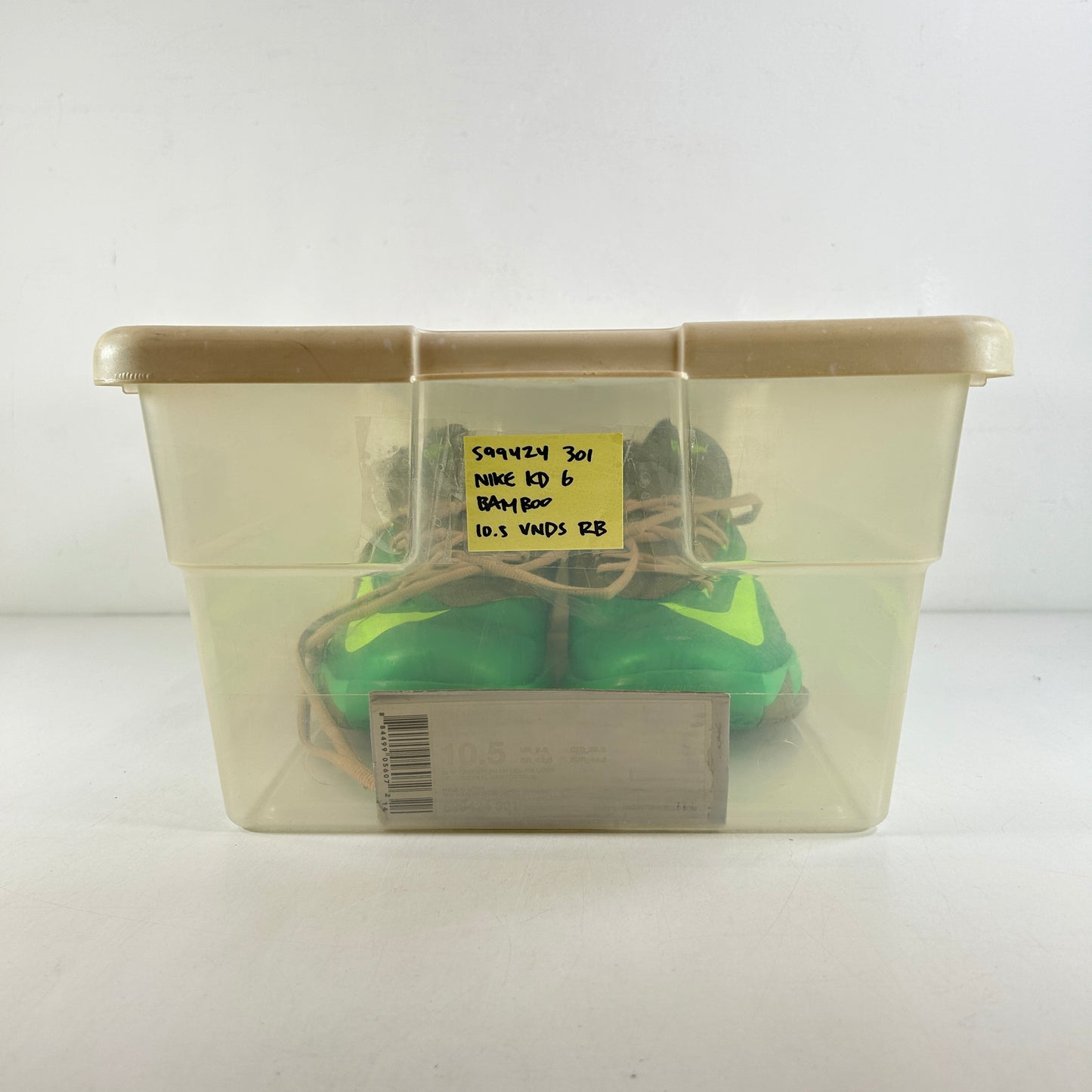 599424 301 Nike KD 6 Bamboo [USED] - 10.5 M (VNDS) (Replace Box)