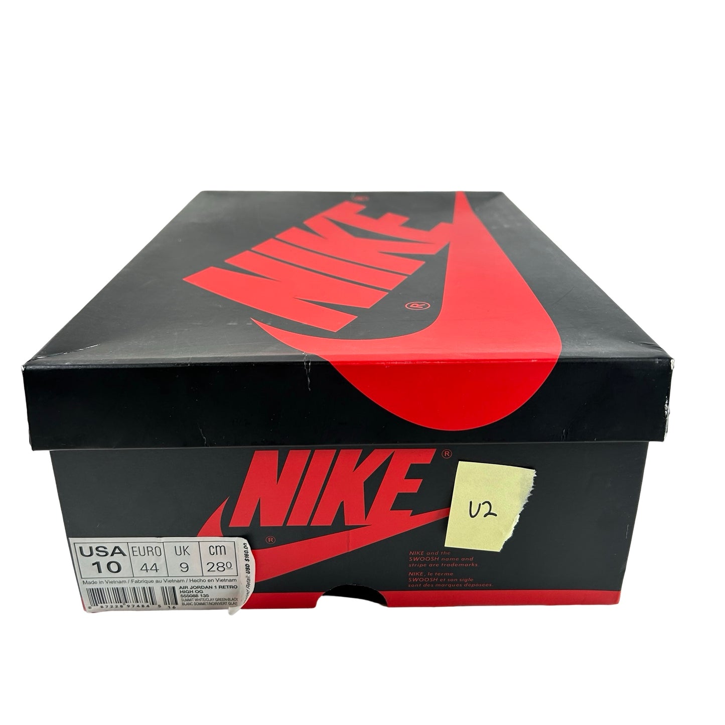 555088 135 Jordan 1 Clay Green [USED] - 10 M (Used2)
