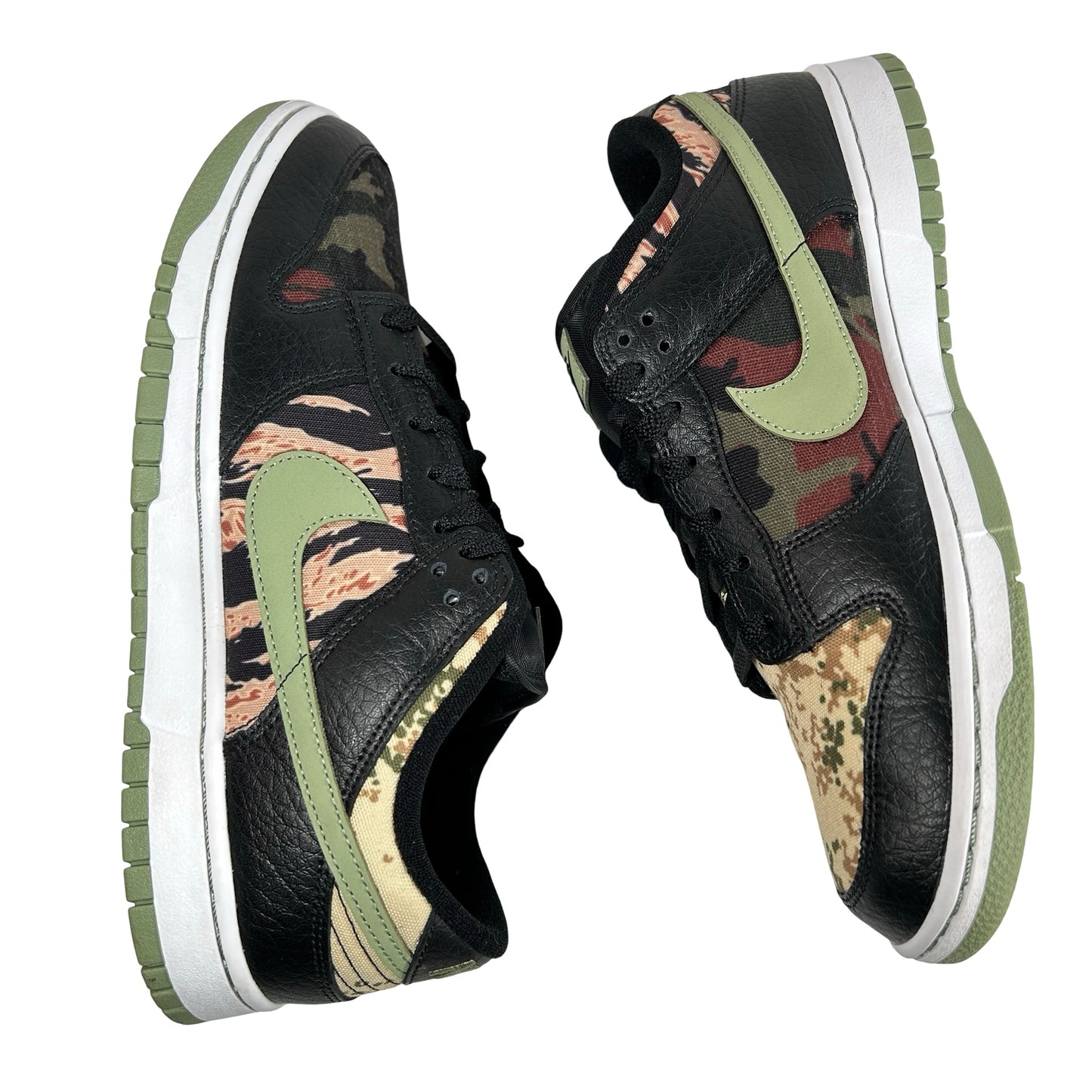 DH0957 001 Nike Dunk Low Crazy Camo [USED] - 10.5 M (Used)