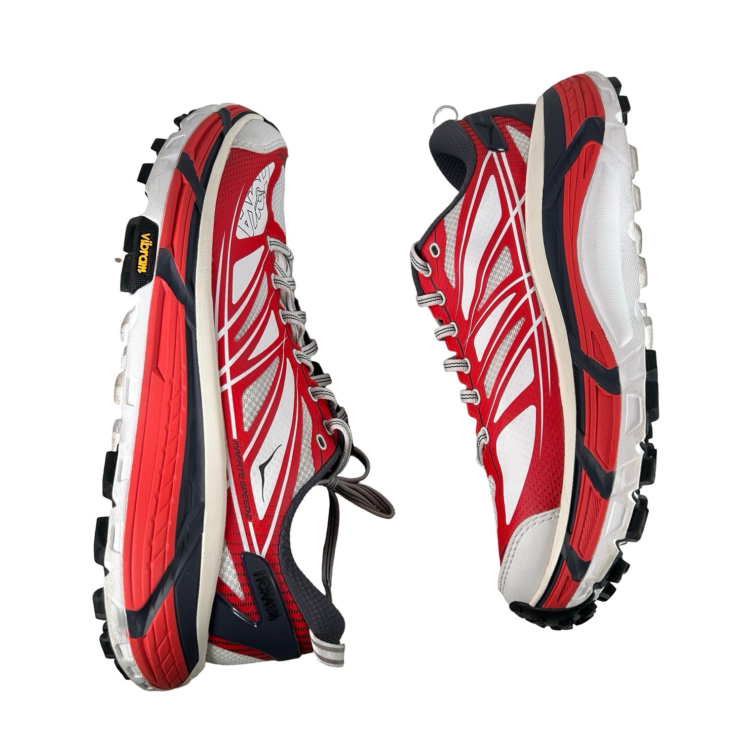 1126851 CRSW Hoka Mafate Speed 2 Cerise White [USED] - 9.5 M (Used) (No Box)