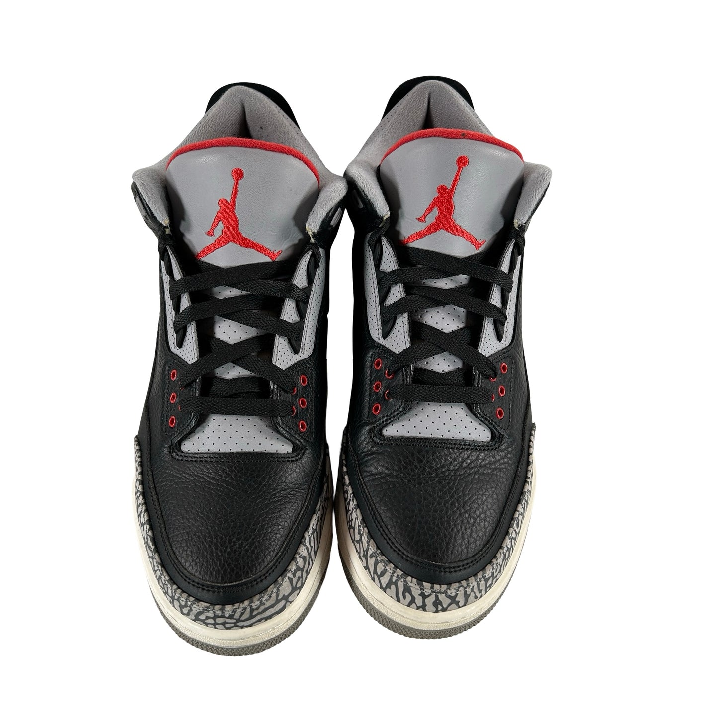 854262 001 Jordan 3 Black Cement 2018 [USED] - 13 M (Used2)