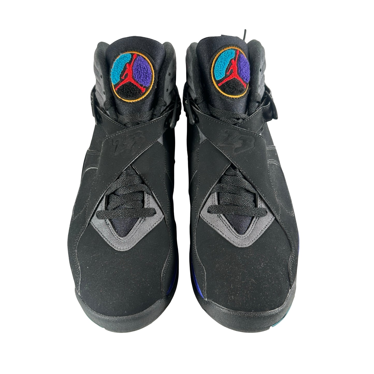 305381 025 Jordan 8 Retro Aqua (2015) [USED] - 12 M (Used) (Replace Box)