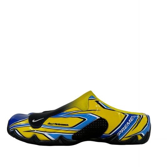 FN0289 700 Nike Clogposite Supreme Opti Yellow Blue [USED] - 8 M (VNDS)