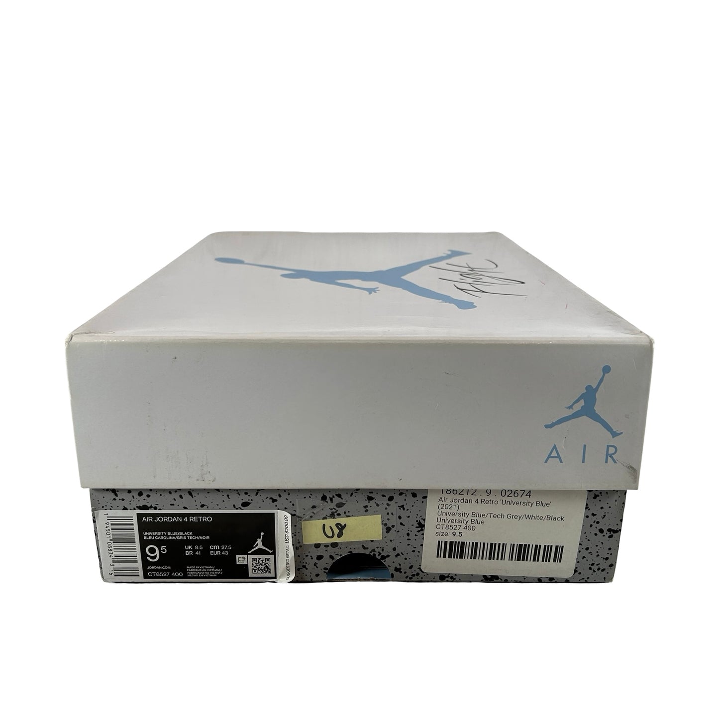 CT8527 400 Jordan 4 University Blue [USED] - 9.5 M (Used8)