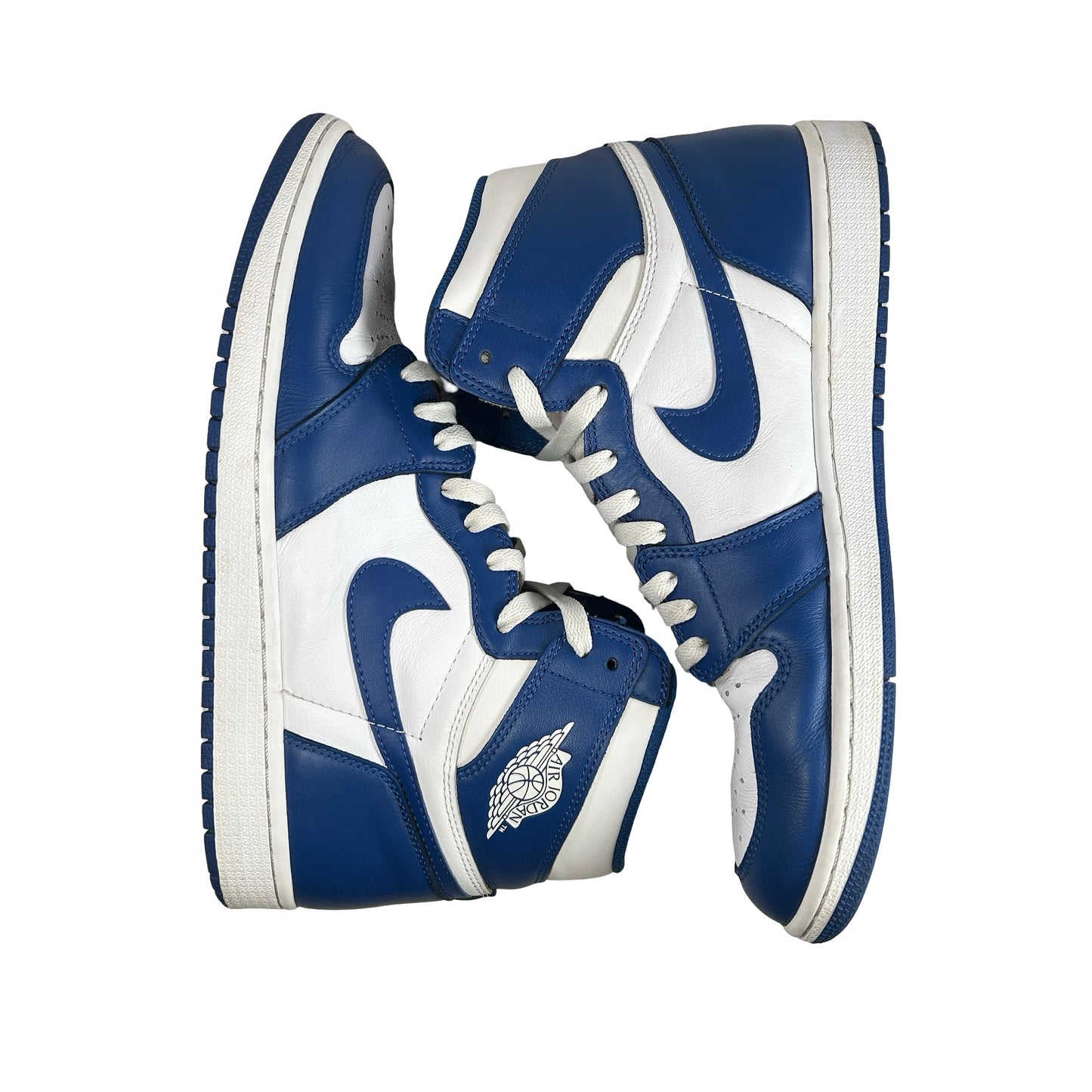 555088 127 Jordan 1 Retro Storm Blue [USED] - 11 M (Used) (No Box)