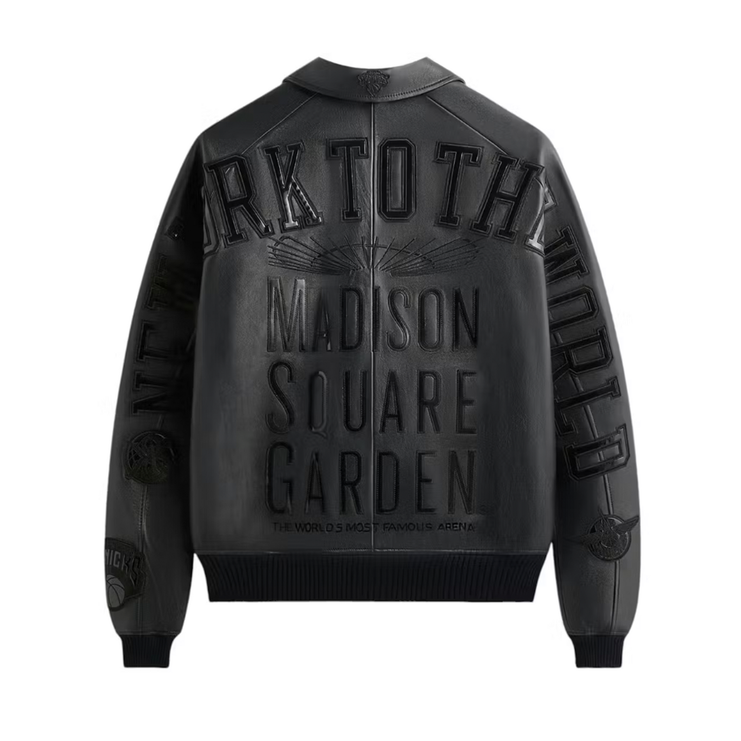 Kith & AVIREX for the New York Knicks Madison Square Garden Icon Jacket Black [USED] - L (Used)
