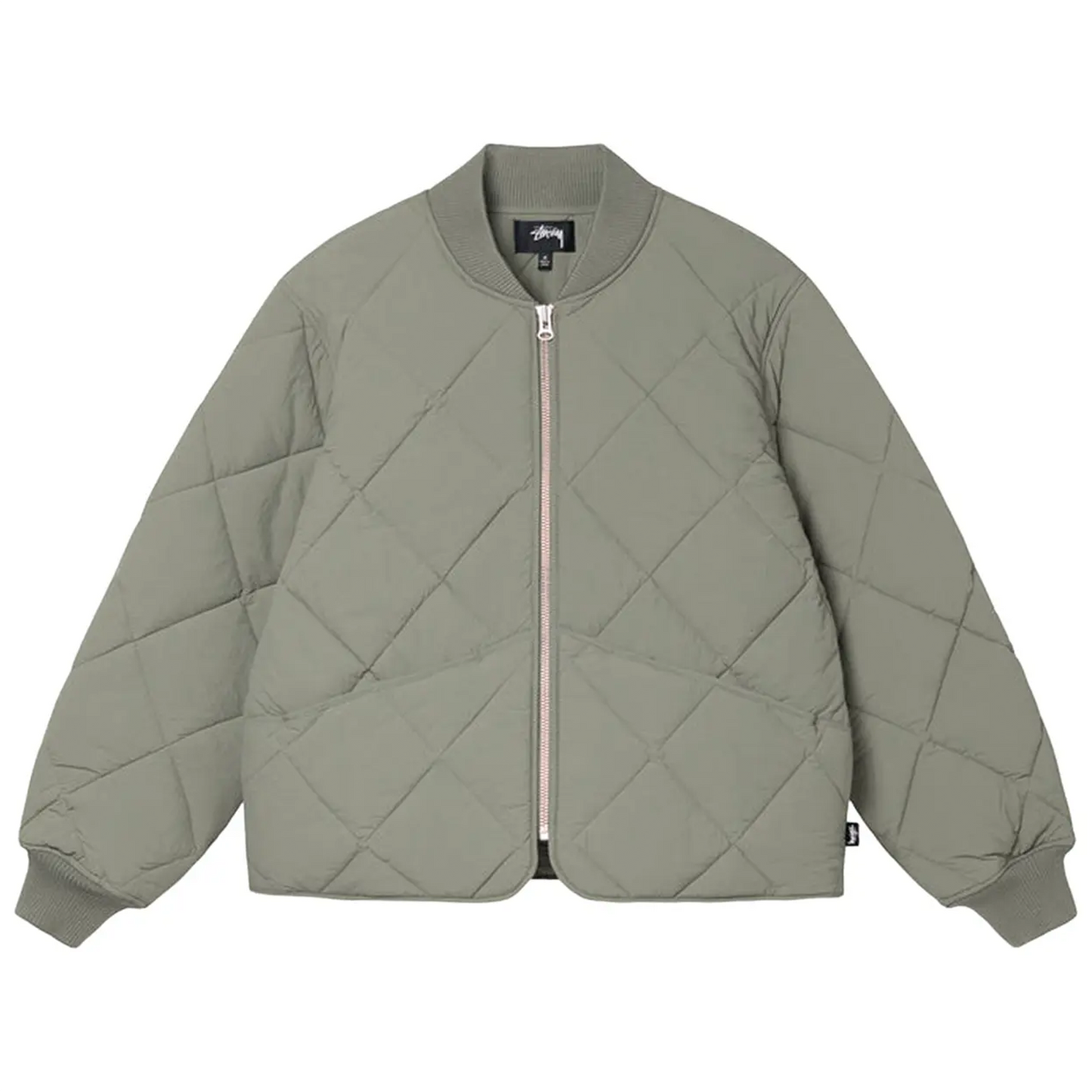 Stussy Dice Quilted Liner Jacket 'Olive' [USED] - S (Used)