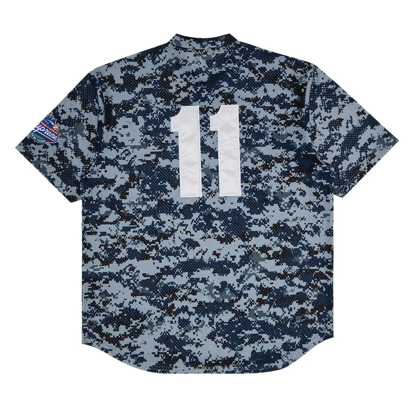 Supreme S Logo Baseball Henley (SS25) Digi Camo