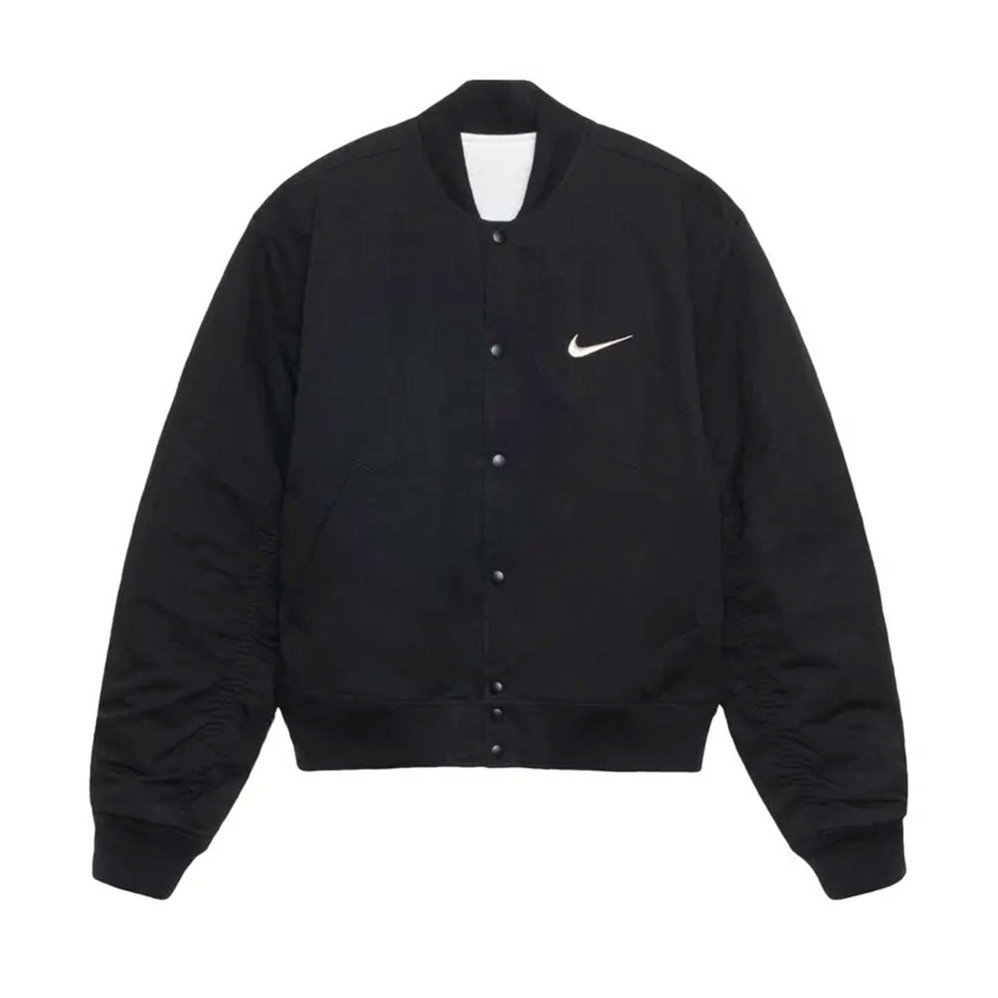 Stussy x Nike Reversible Varsity Jacket 'Black/Sail' [USED] - L (Used)