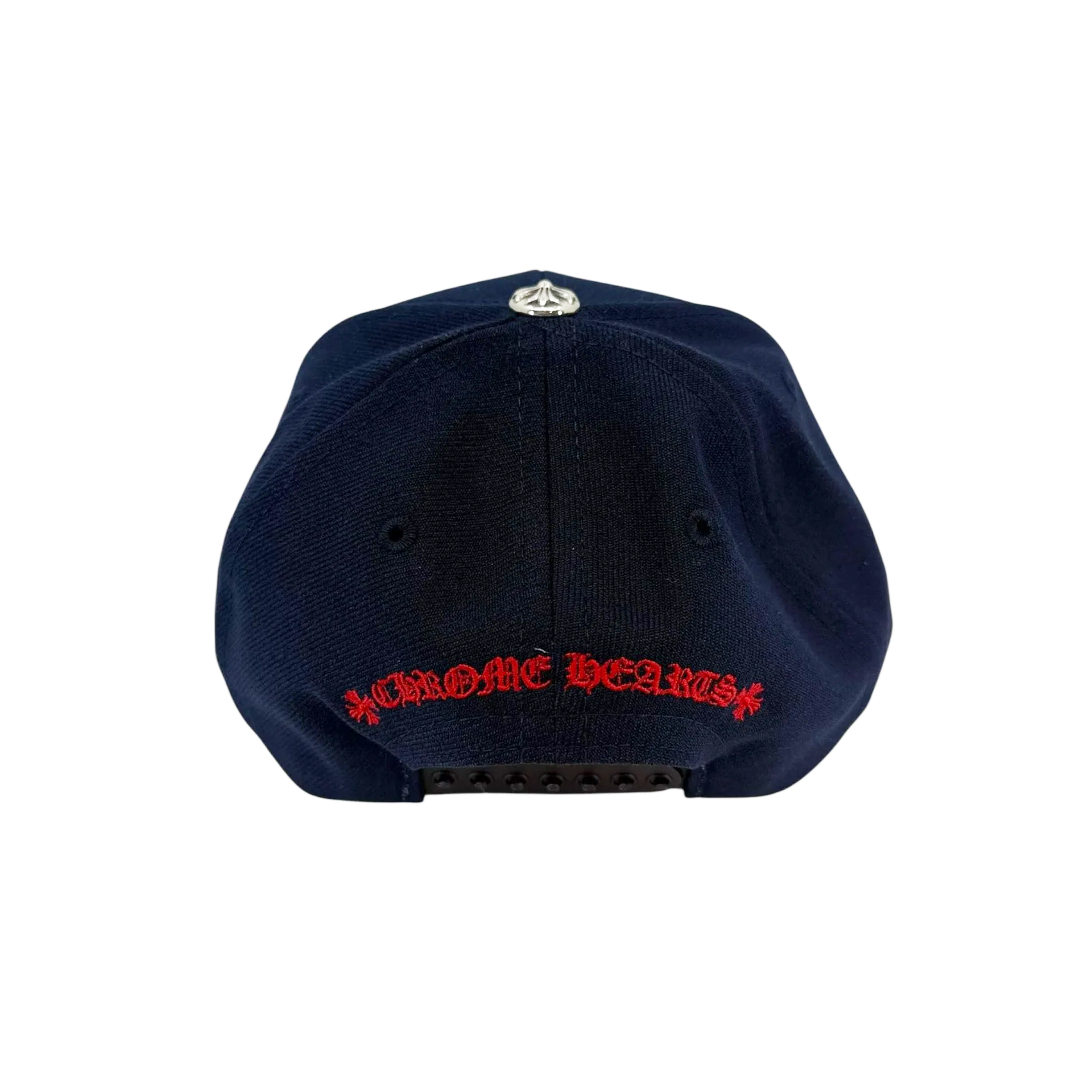 124◇CHROME HEARTS BASEBALL CAP NAVY Chrome Hearts Snapback 124◇CHROME HEARTS BASEBALL CAP NAVY Chrome Hearts Snapback