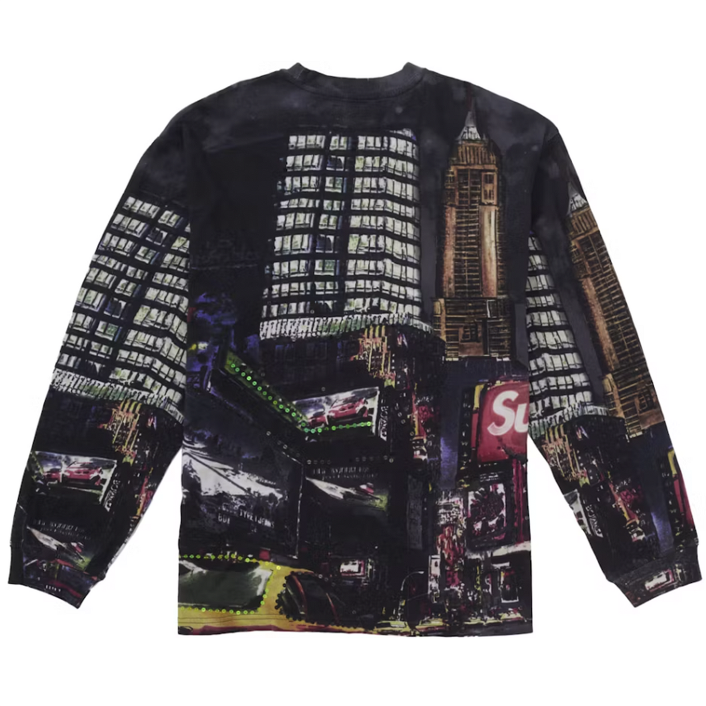 Supreme Skyline Sequin L/S Top Night