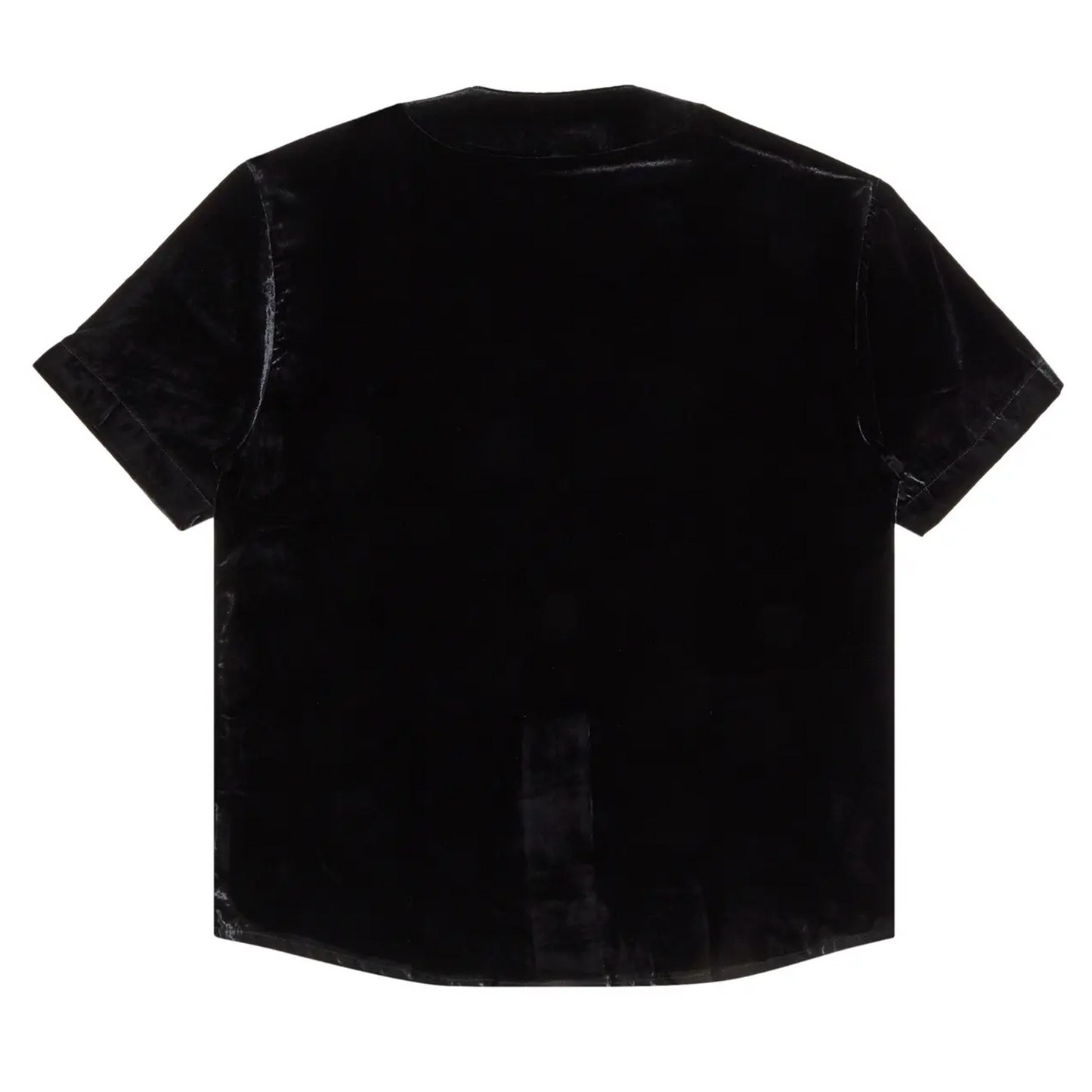 Supreme Velvet Baseball Jersey 'Black'