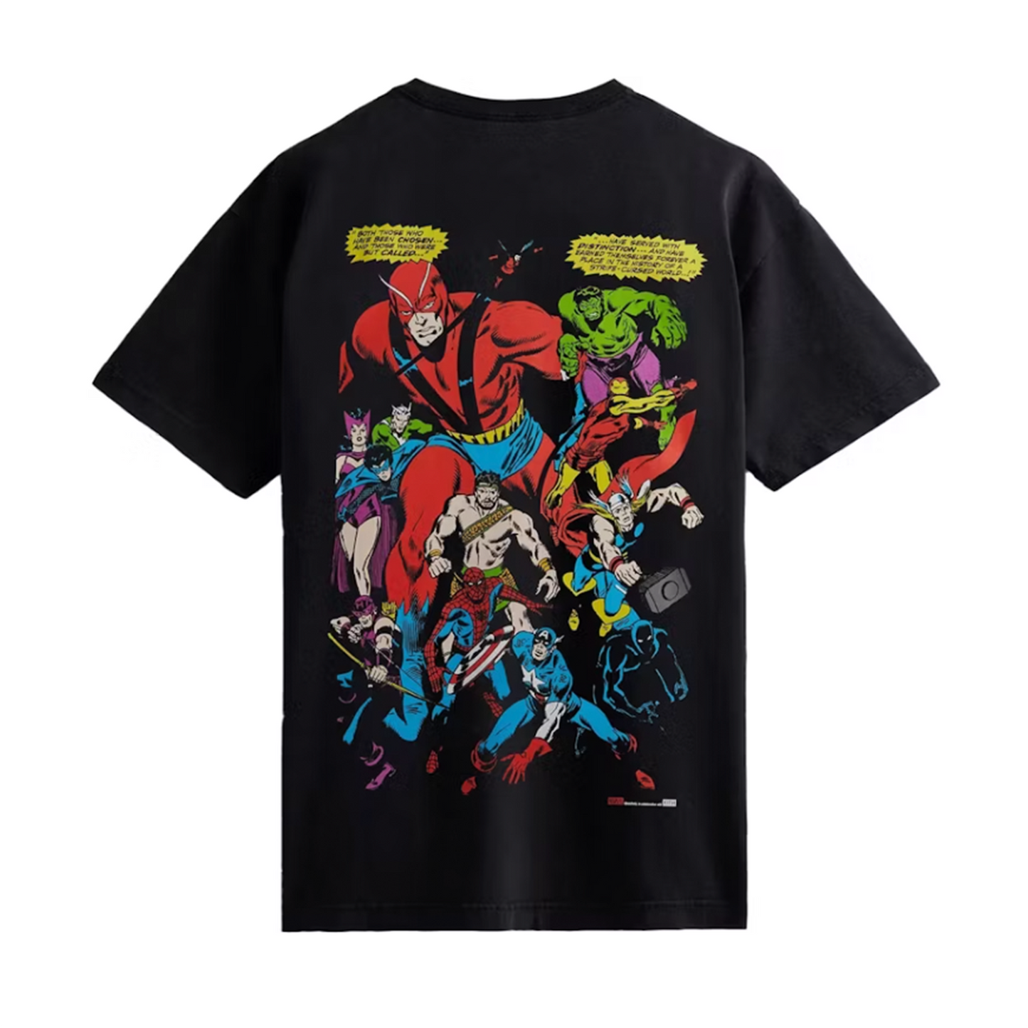 Kith Marvel Spider-Man Allies Vintage Tee Black [USED] - M (Used)