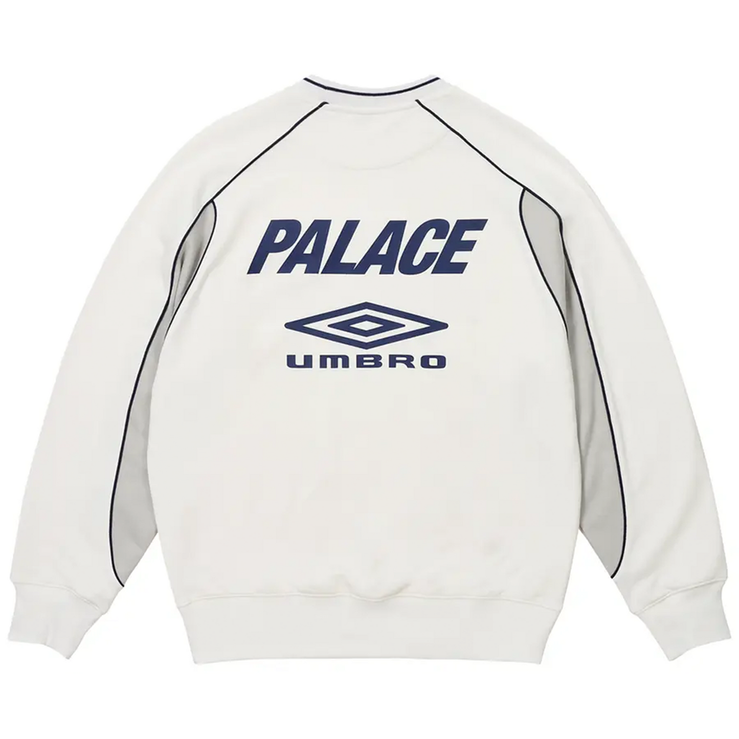 Palace x Umbro Warm Up Crew White [USED] - M (Used)