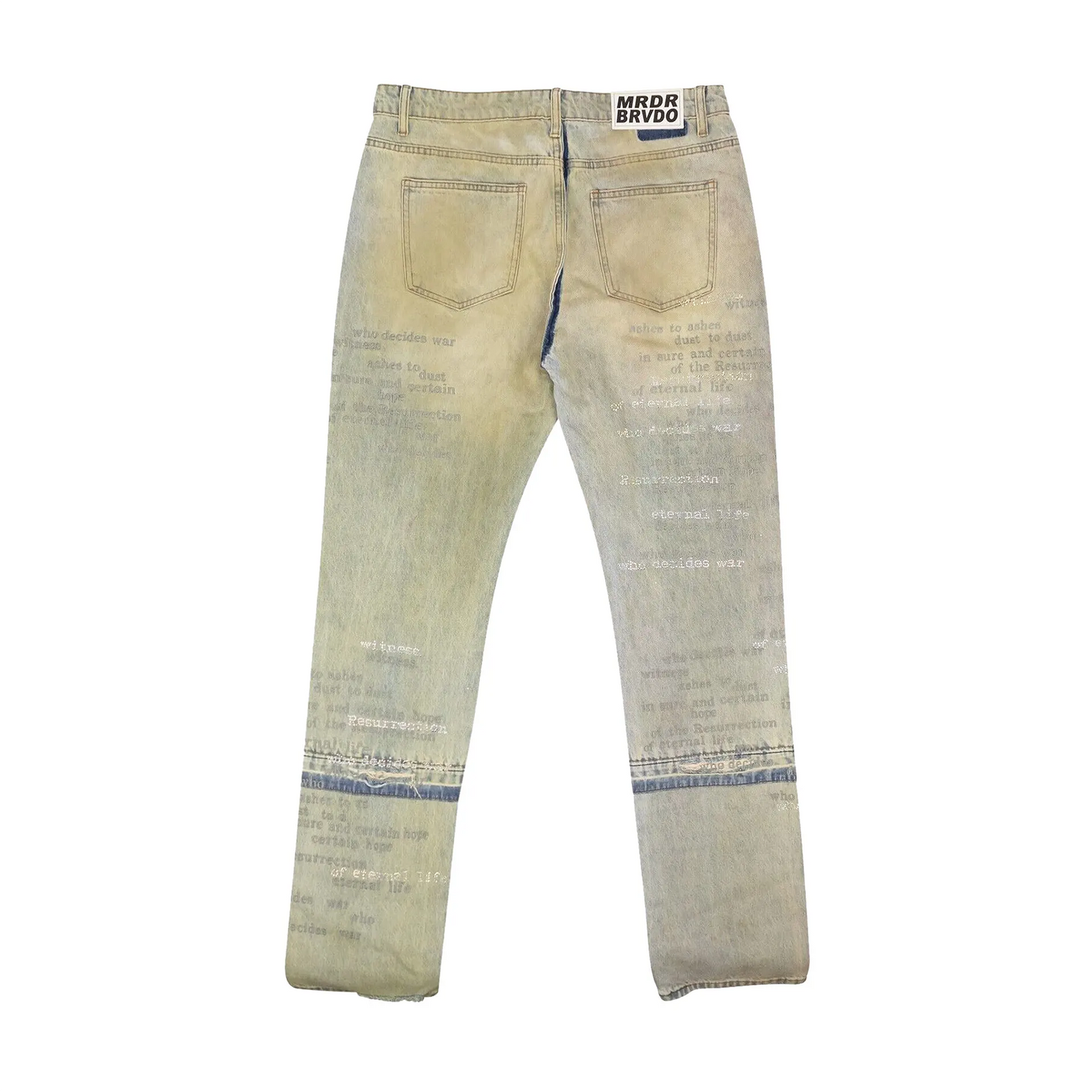 Who Decides War Ashes To Ashes Denim 'Sky' [USED] - 38 (Used)