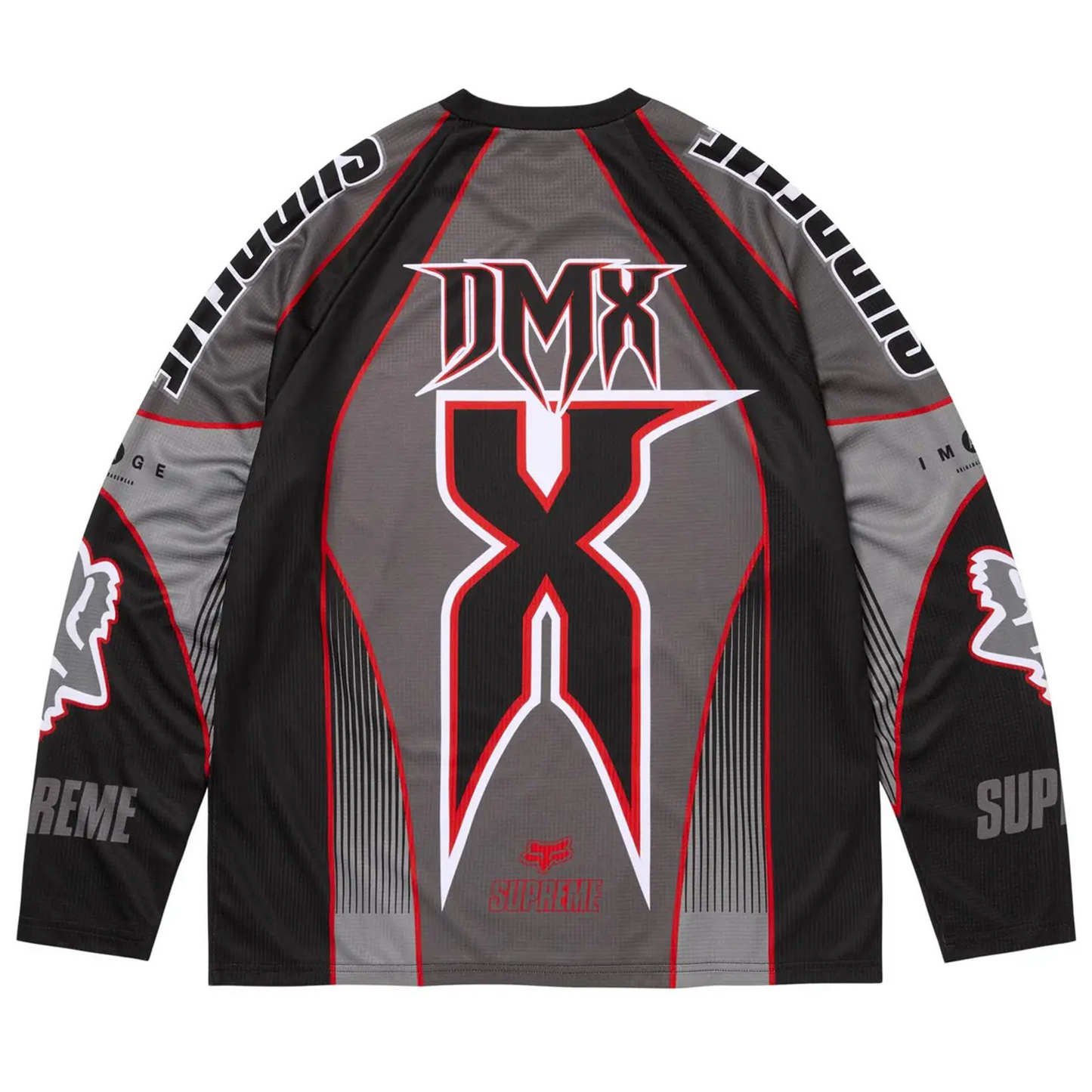 Supreme x Fox Racing DMX Jersey Black