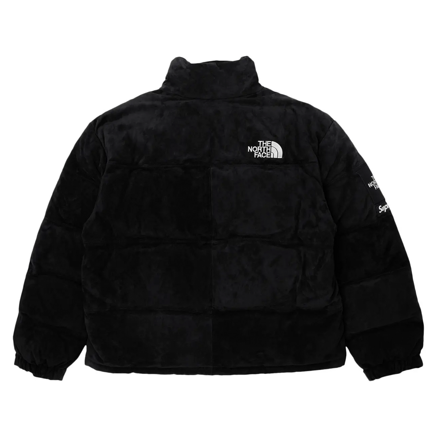 Supreme x The North Face Suede Nuptse Jacket 'Black' [USED] - M (Used)
