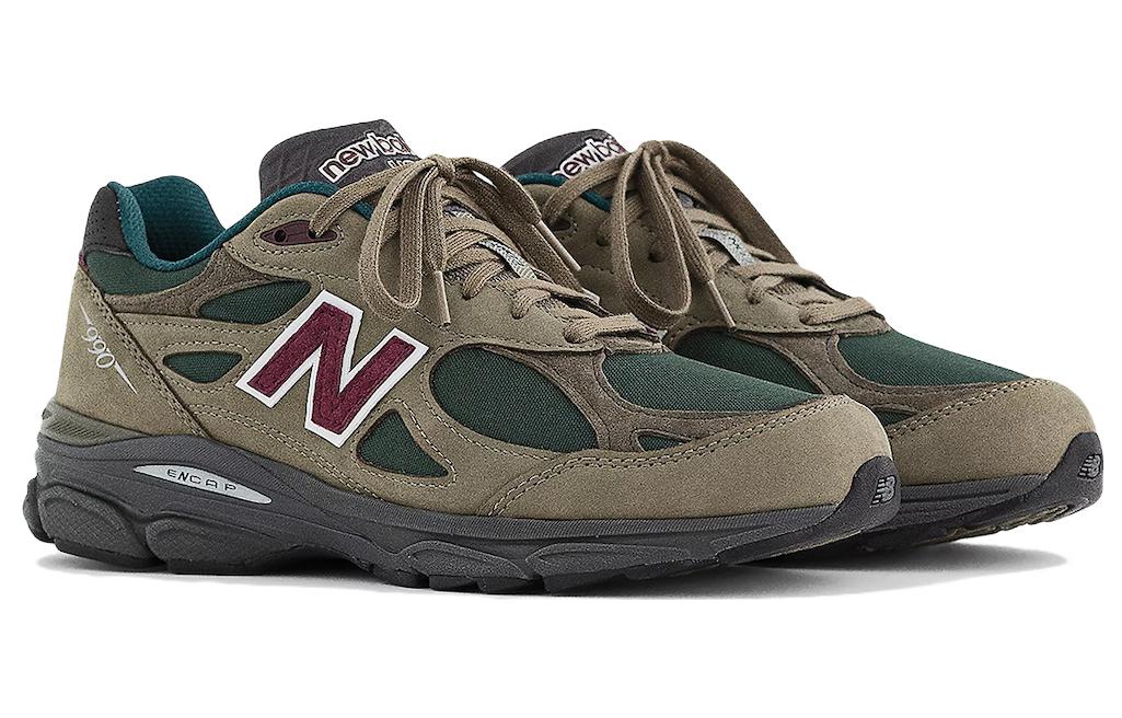 M990GP3 New Balance 990v3 MiUSA Teddy Santis Green Purple
