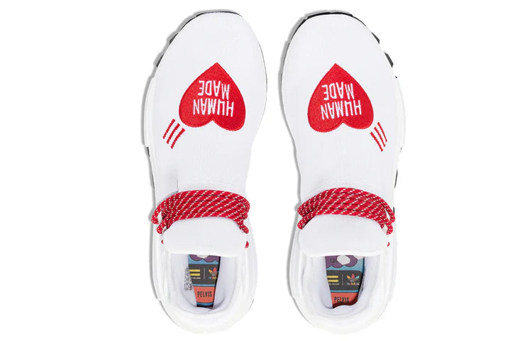 EF7223 adidas NMD HU Pharrell Human Made White Red