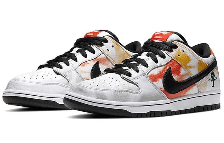 BQ6832 101 Nike SB Dunk Low Raygun Tie-Dye White