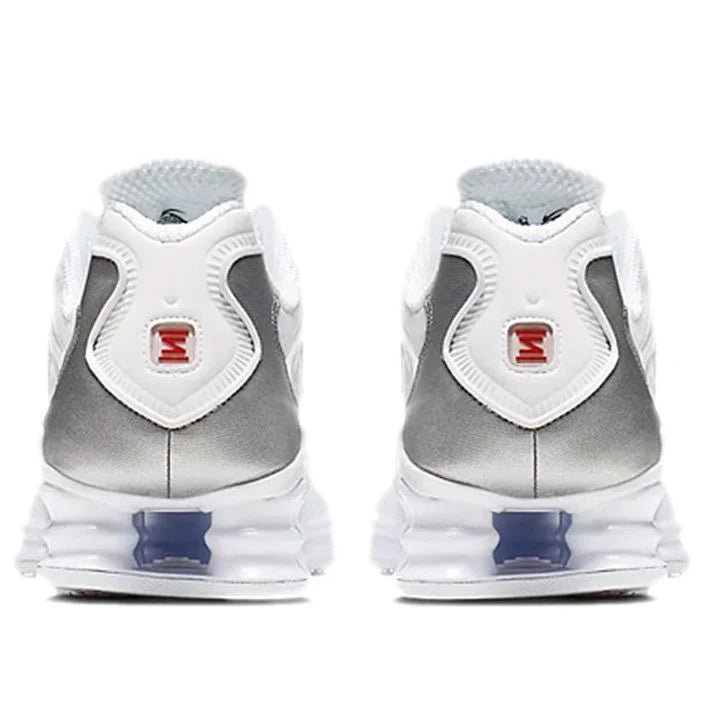 AV3595 100 Nike Shox TL White Metallic Silver
