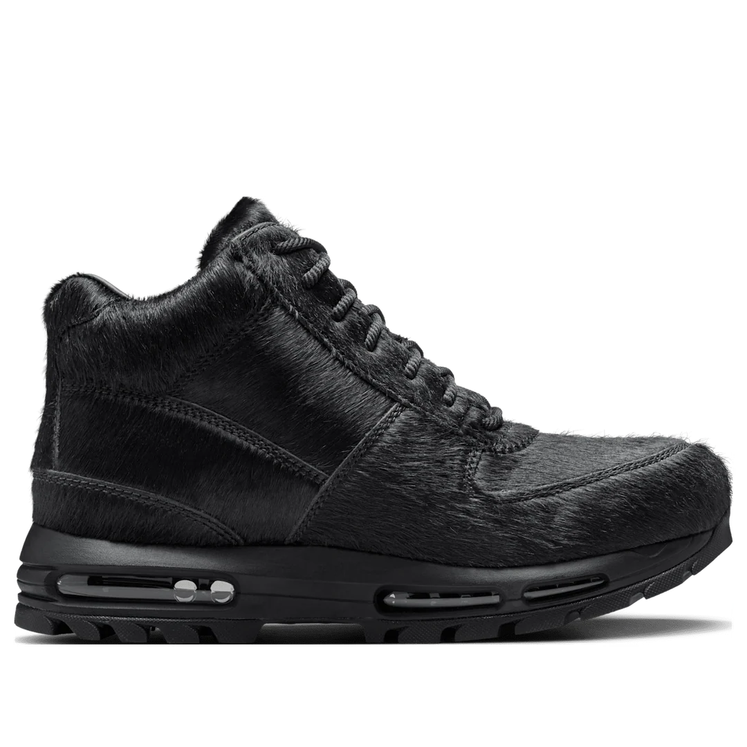 IO4635 001 Nike Air Max Goadome Black Pony Hair
