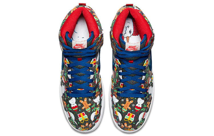 881758 446 Nike SB Dunk High Concepts Ugly Christmas Sweater (2017)